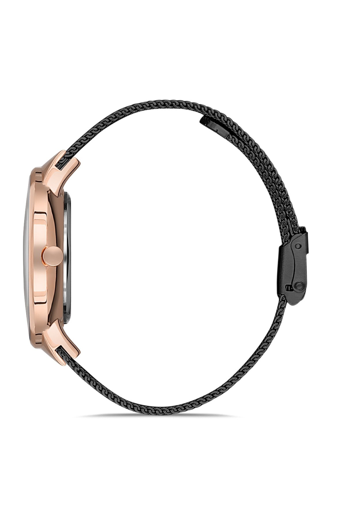 DAVID GUNER ROSE SİYAH KAPLAMALI SİYAH KADRANLI ERKEK KOL SAATİ - DG-8235GC-R2