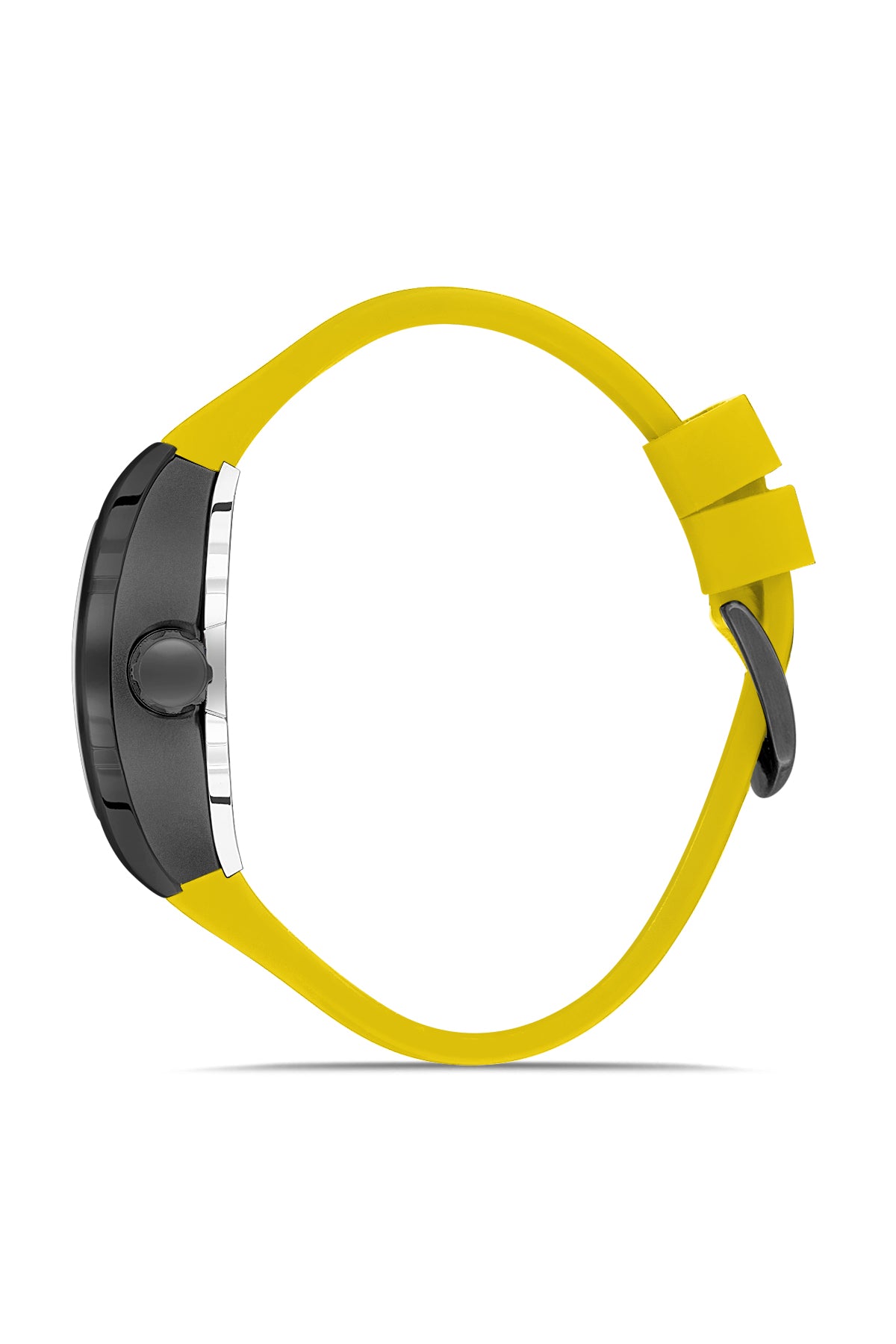 DAVID GUNER Sarı Kaplamalı Siyah Kadranlı Erkek Kol Saati – DG-8883GD-ZY2