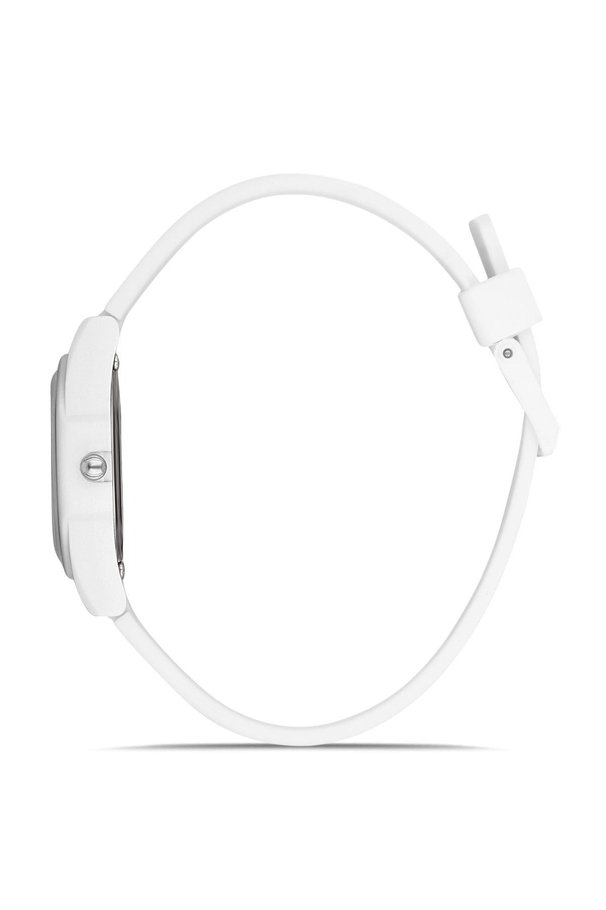 DAVID GUNER BEYAZ KAPLAMALI BEYAZ KADRANLI KADIN KOL SAATİ DG-8463LD-A13