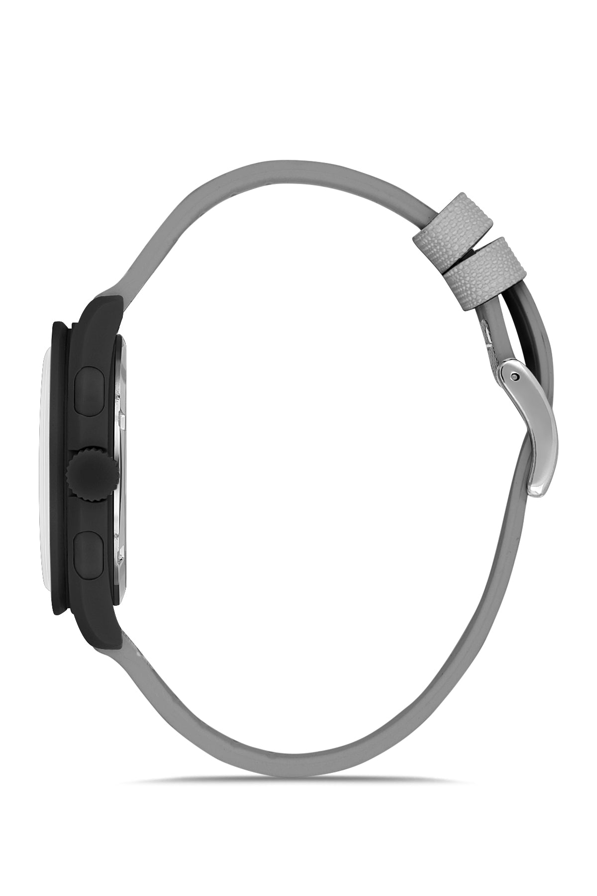 DAVID GUNER Gri Kadranlı Polikarbon Kaplamalı Erkek Kol Saati - DG-8627GD-Y2