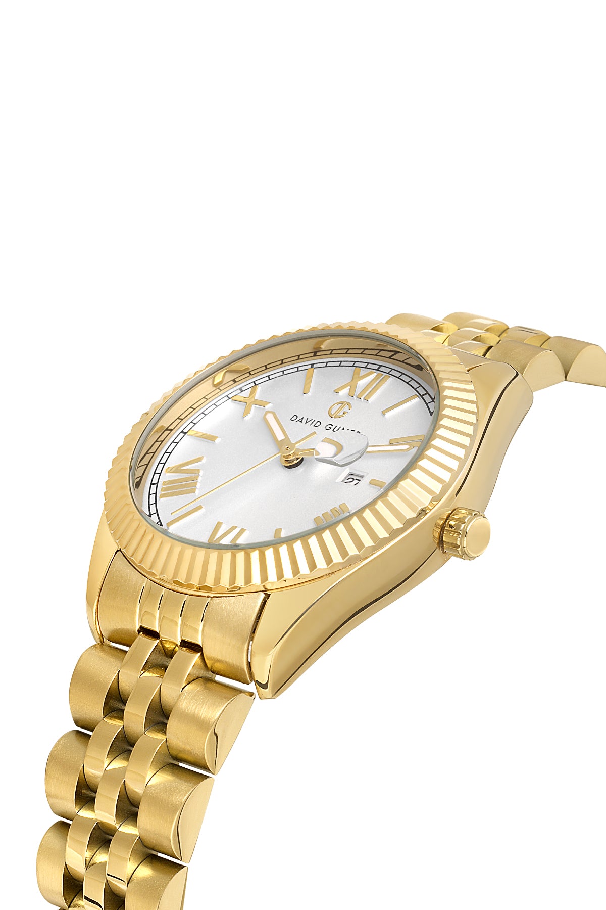 DAVID GUNER Silver Dial Women's Watch