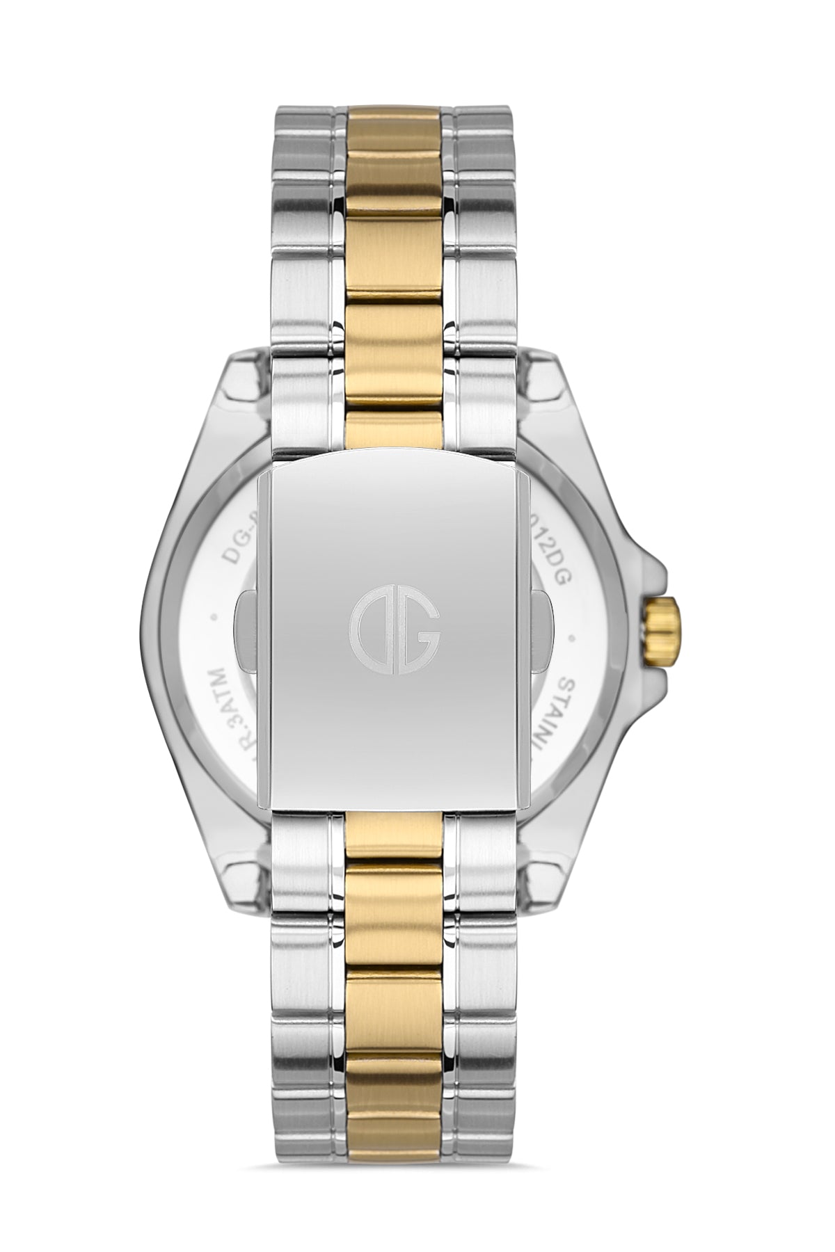 DAVID GUNER Gümüş Kadranlı Takvimli Erkek Kol Saati - DG-8071GA-D1