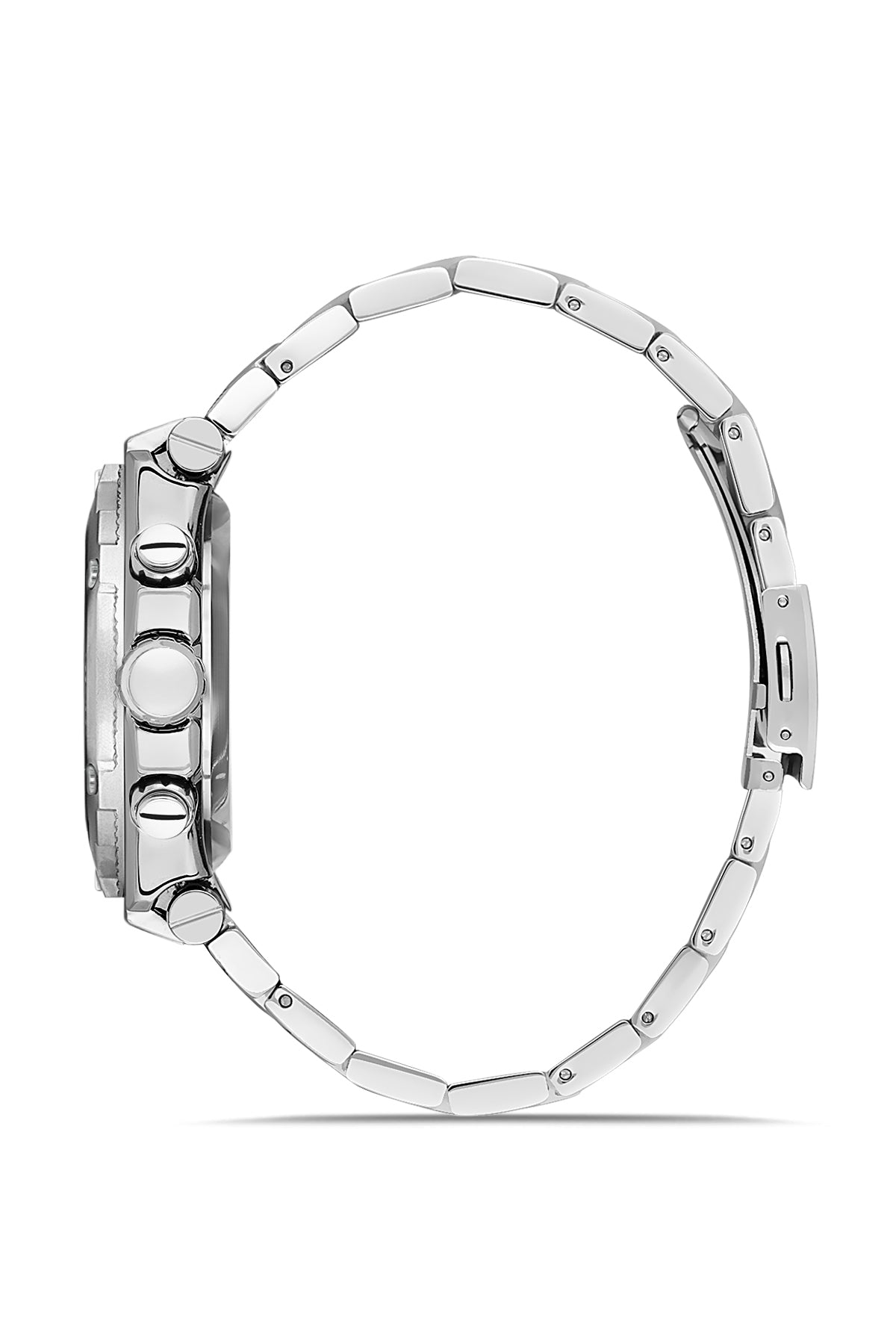 DAVID GUNER Silver Plating Men's Watch