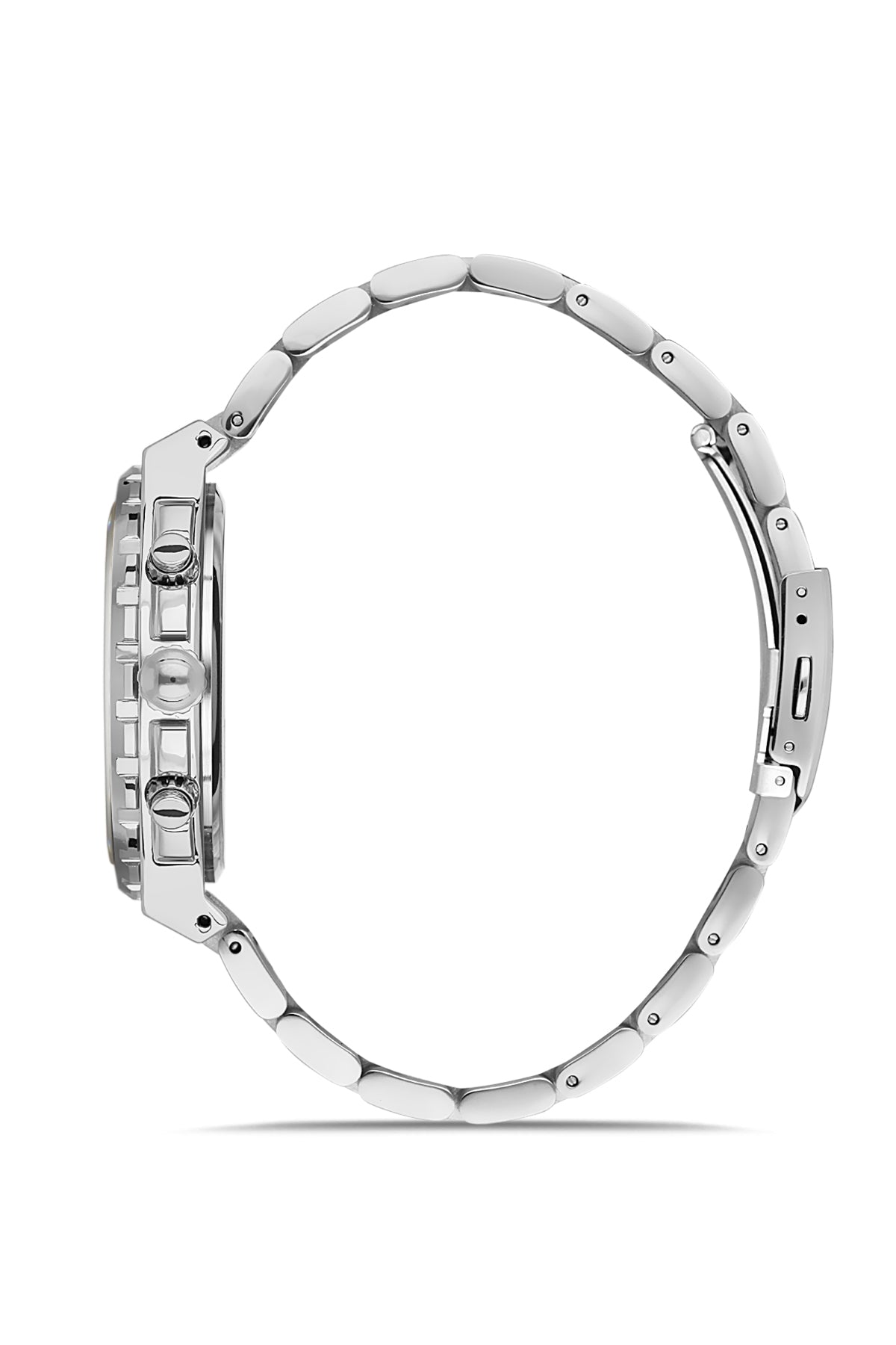 DAVID GUNER GÜMÜŞ KAPLAMALI AÇIK MAVİ KADRANLI ERKEK KOL SAATİ DG-8410GA-A15