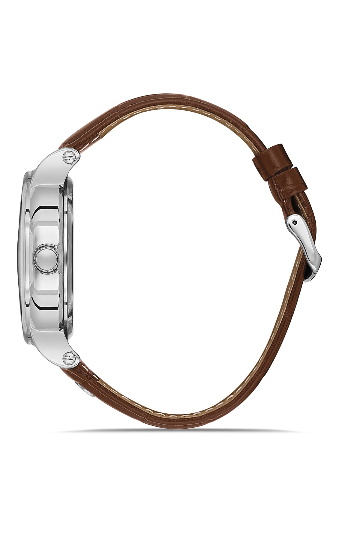 DAVID GUNER Gümüş Kadranlı Otomatik Erkek Kol Saati