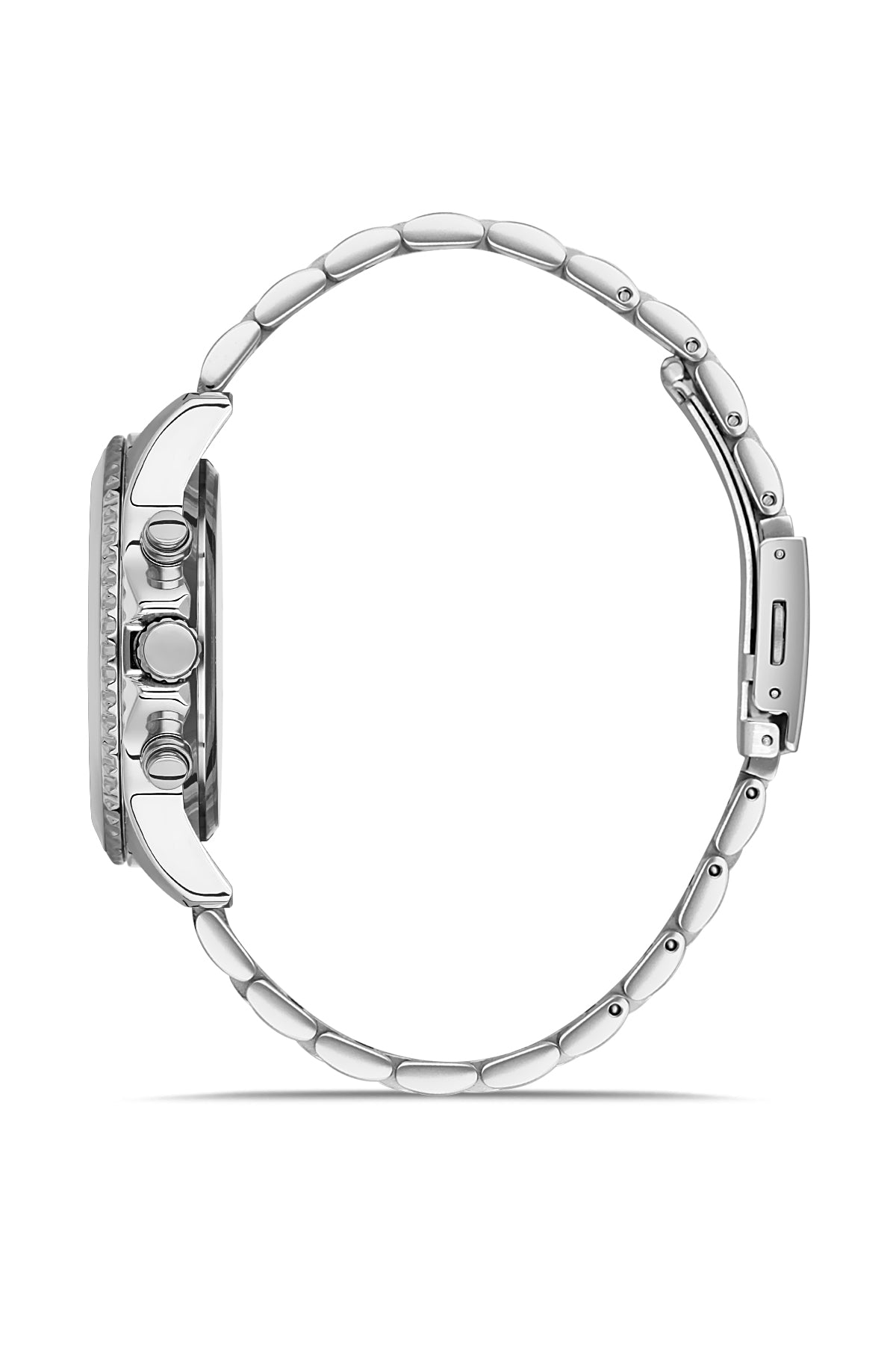 DAVID GUNER Gümüş Kaplamalı Erkek Kol Saati - DG-8243GA-A1