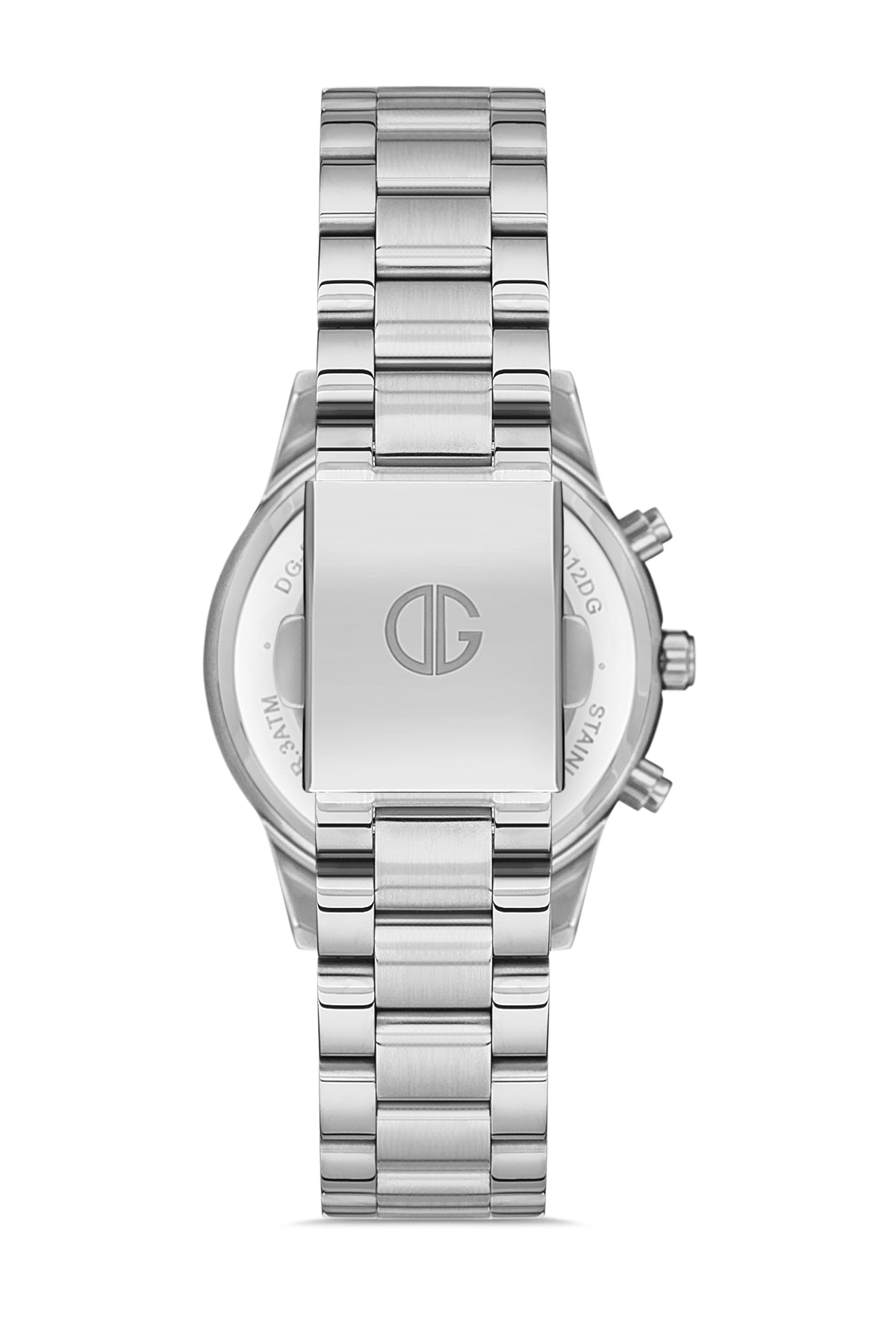 DAVID GUNER GÜMÜŞ KAPLAMALI BEYAZ KADRANLI KADIN KOL SAATİ - DG-8301LA-A1