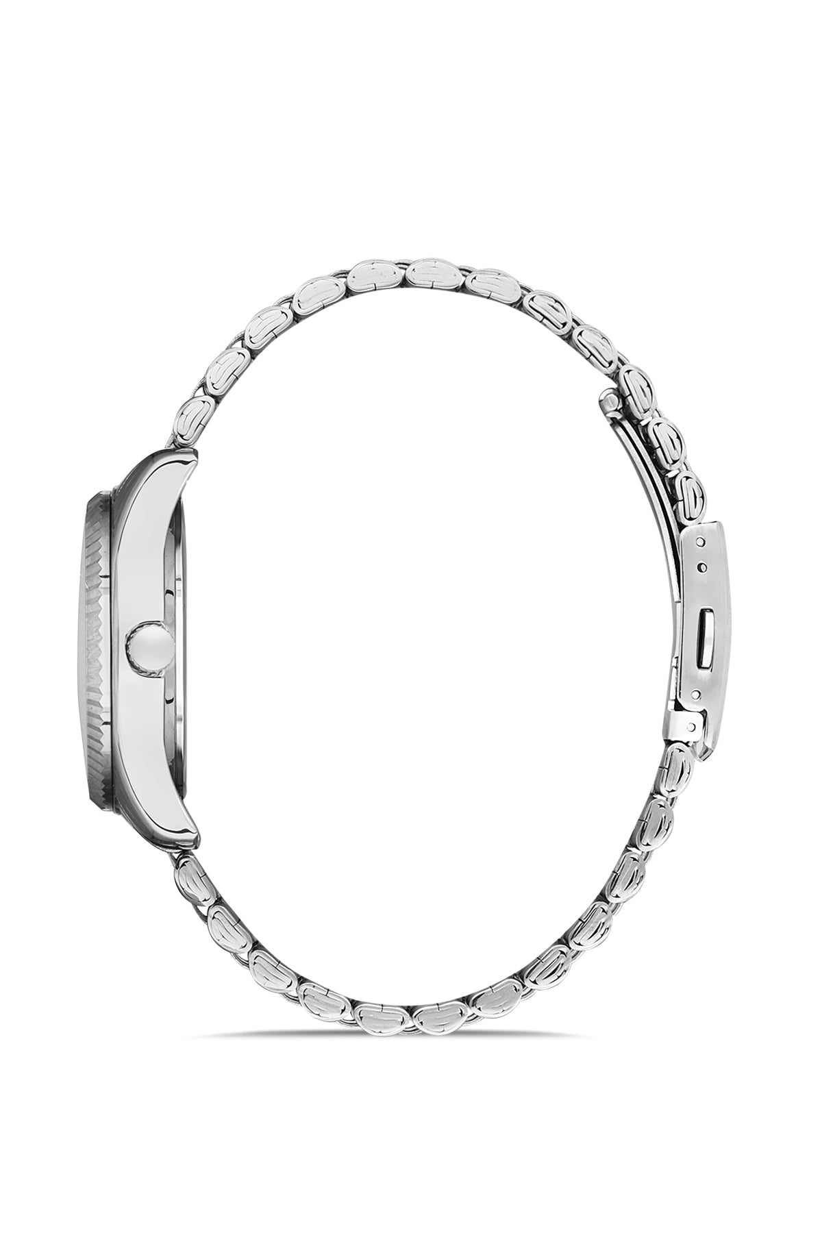 DAVID GUNER Gümüş Kadranlı Gümüş Kaplamalı Kadın Kol Saati - DG-8314LA-A1