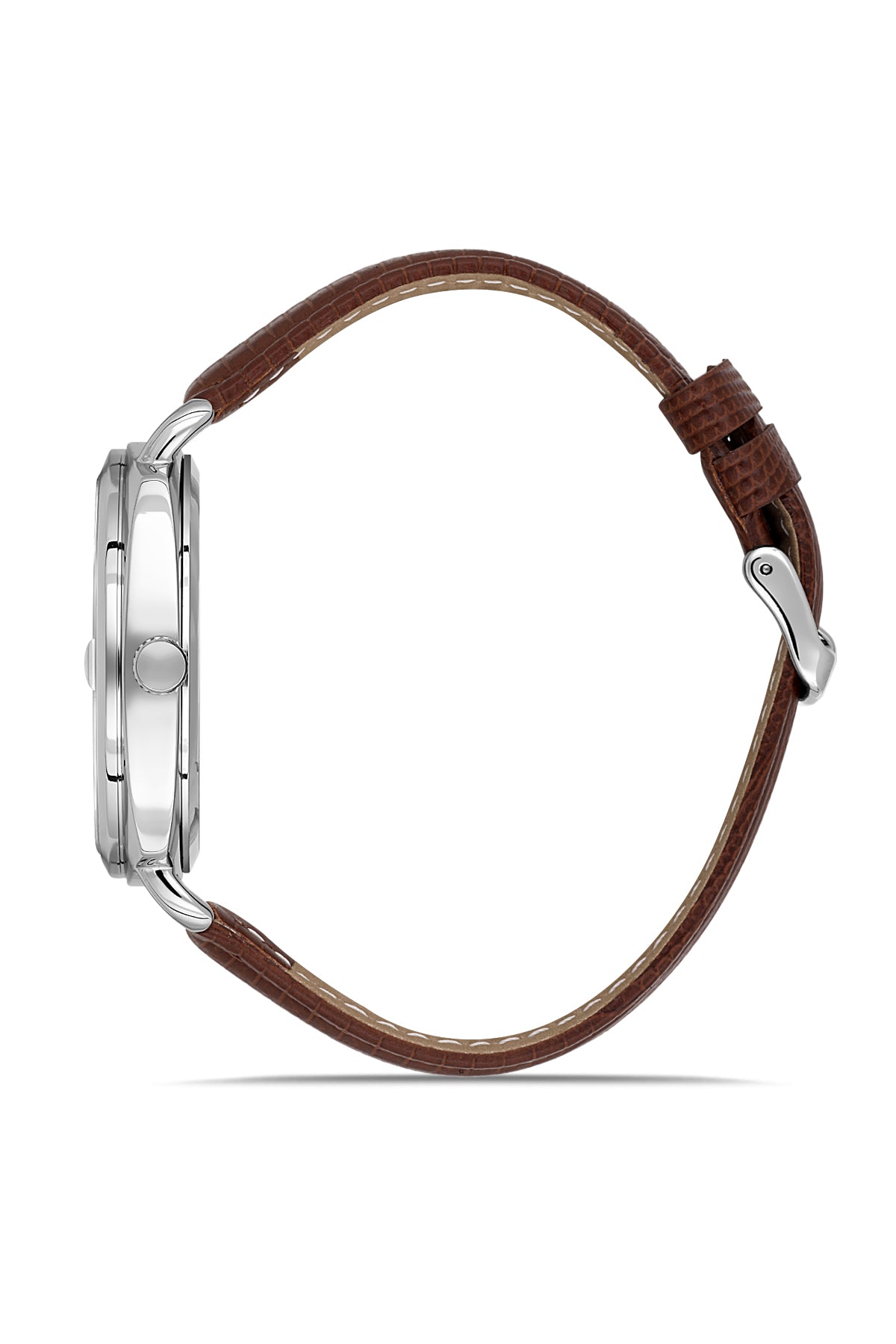 DAVID GUNER GÜMÜŞ KAPLAMALI GRİ KADRANLI ERKEK KOL SAATİ - DG-8055GB-K9