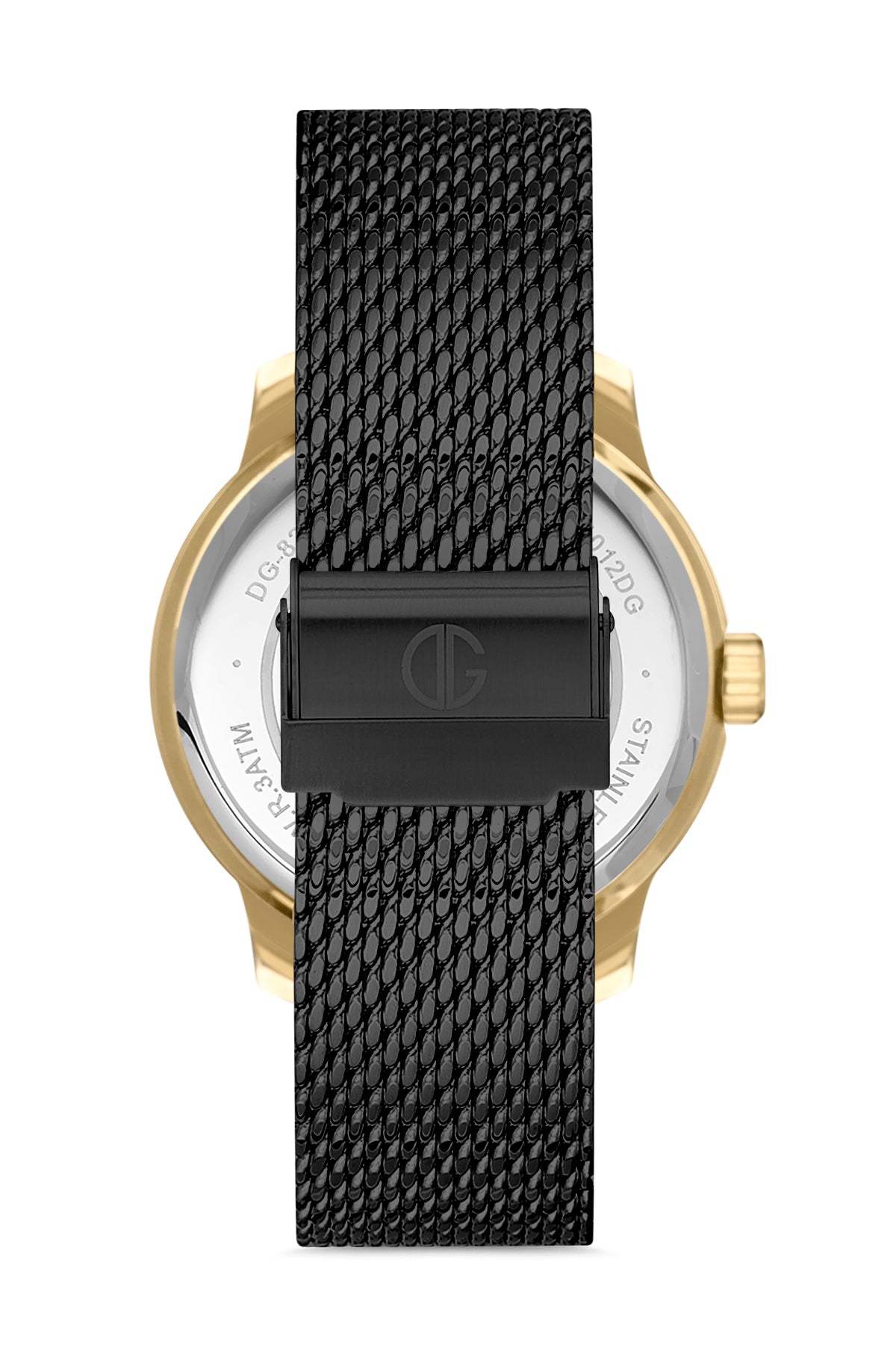 DAVID GUNER GÜMÜŞ KAPLAMALI GRİ KADRANLI ERKEK KOL SAATİ - DG-8305GC-M9