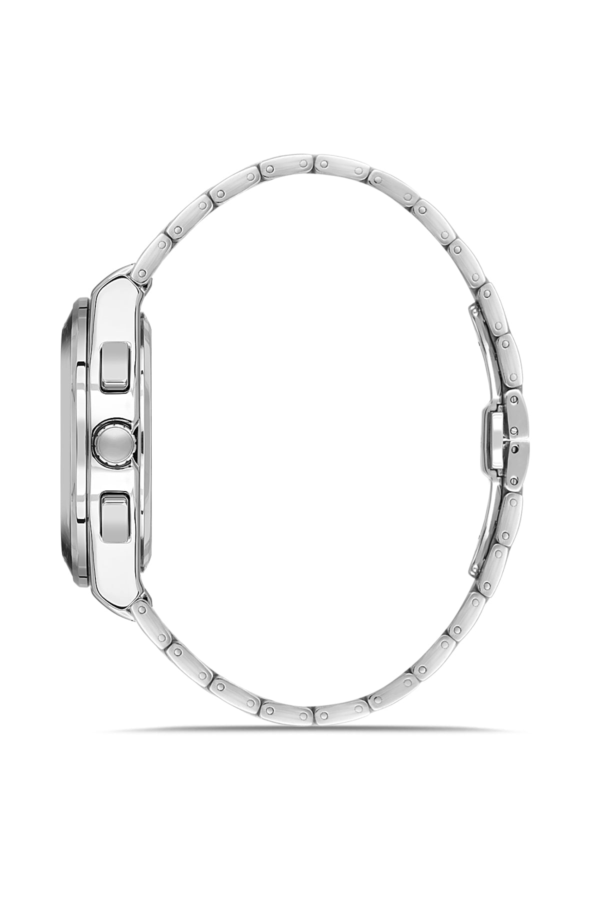 DAVID GUNER Gümüş Kaplamalı Gümüş Kadranlı Erkek Kol Saati - DG-8898GA-A1