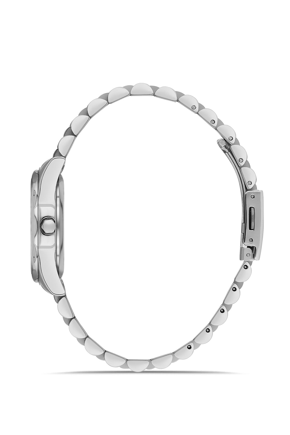 DAVID GUNER Gümüş Kaplamalı Gümüş Kadranlı Kadın Kol Saati - DG-8704LA-A1