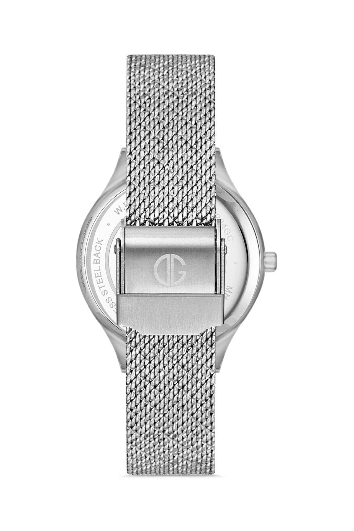 DAVID GUNER Gümüş Kaplamalı Gümüş Kadranlı Kadın Kol Saati - DG-8312LC-A1