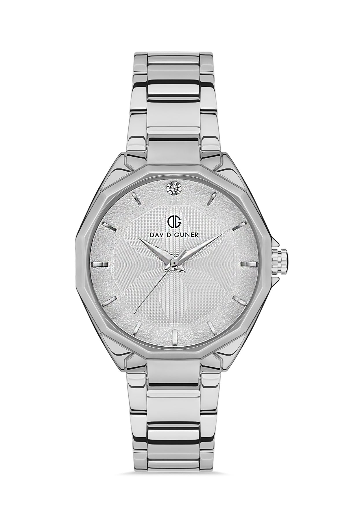 DAVID GUNER Gümüş Kaplamalı Kadın Kol Saati - DG-8374LA-A1