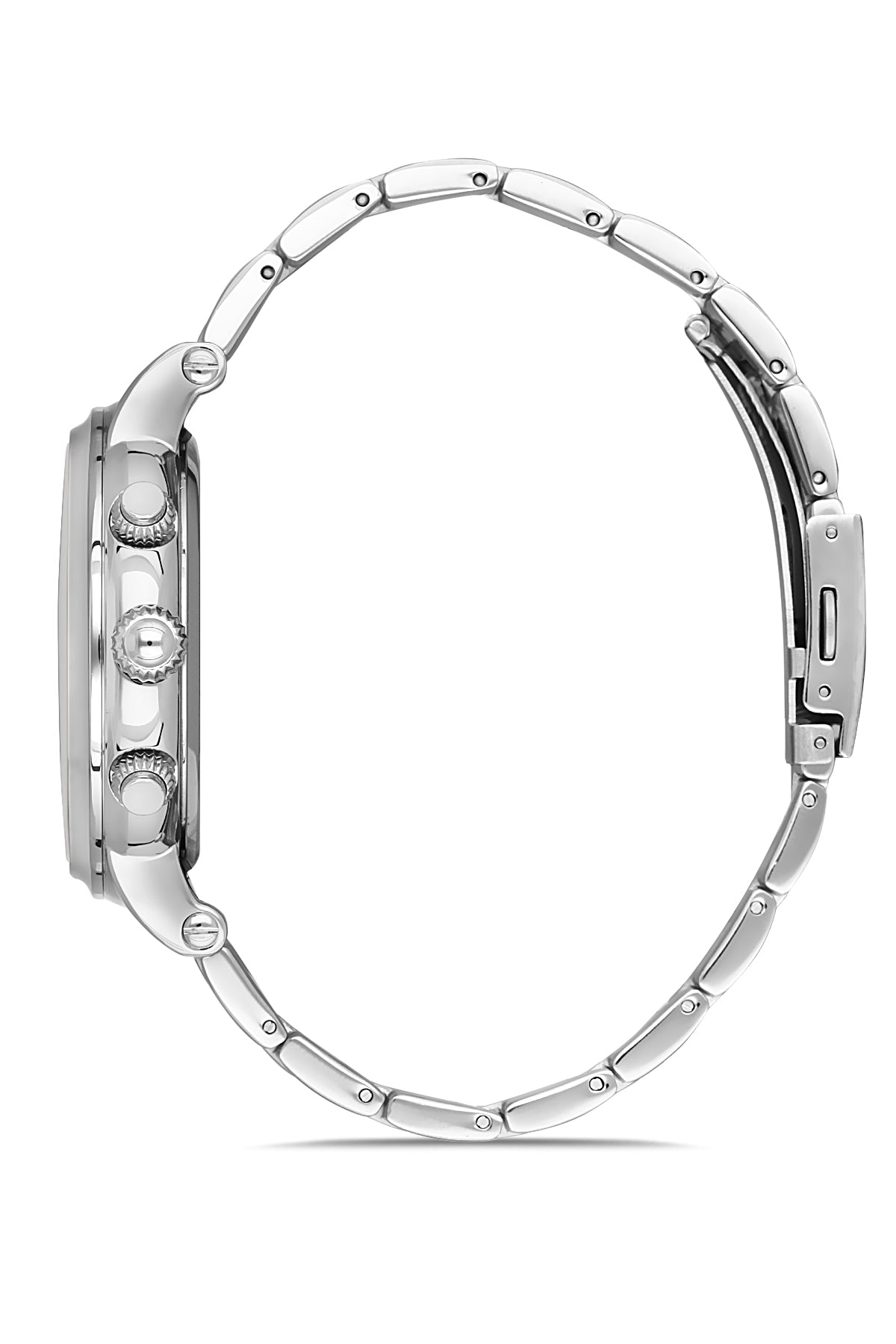 DAVID GUNER GÜMÜŞ KAPLAMALI MAVİ KADRANLI ERKEK KOL SAATİ DG-8187GA-A3