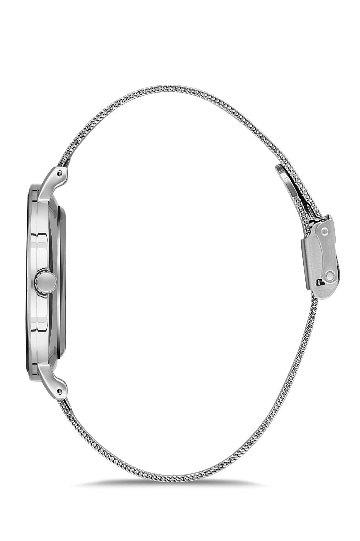 DAVID GUNER GÜMÜŞ KAPLAMALI MAVİ KADRANLI ERKEK KOL SAATİ DG-8233GC-A3