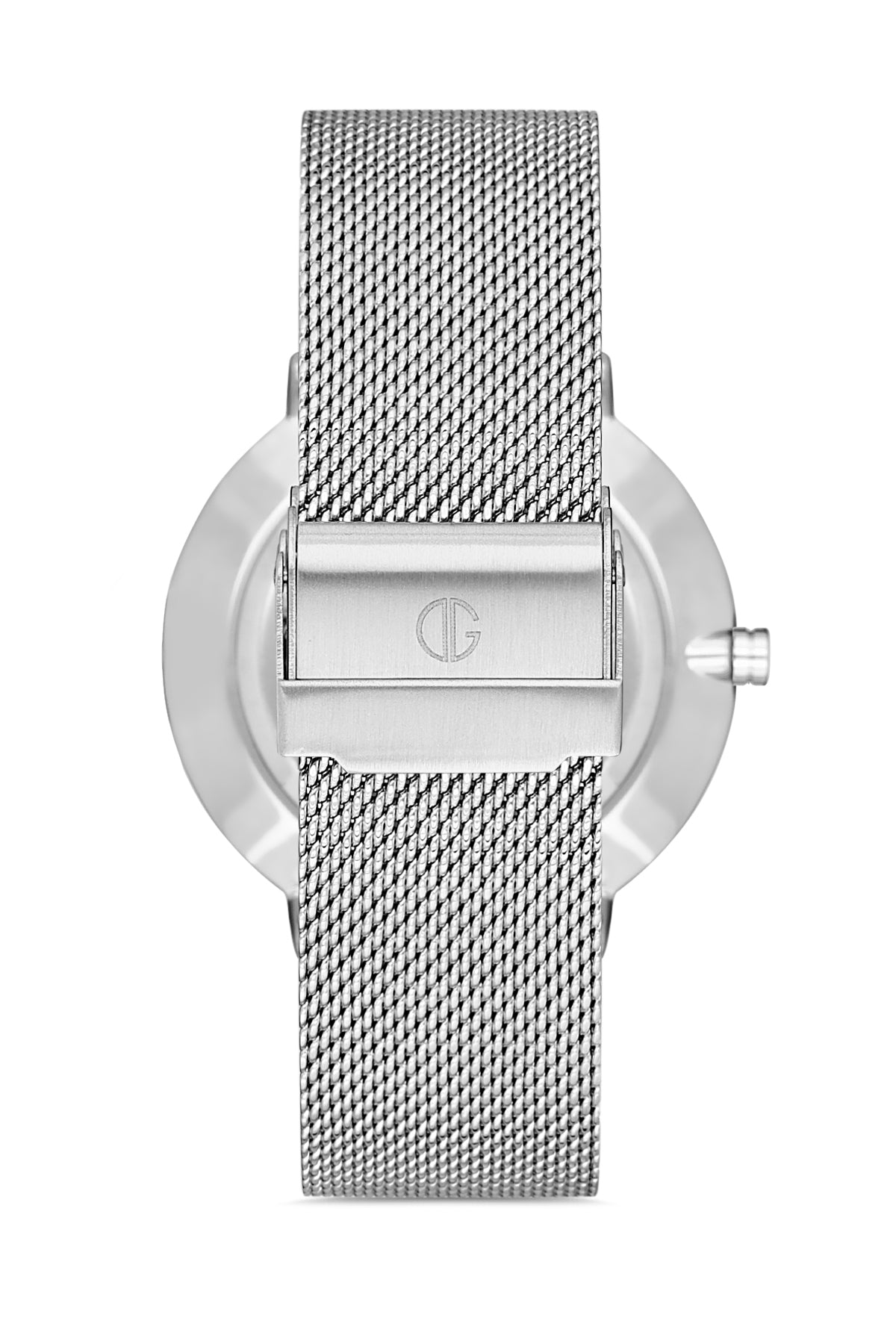 DAVID GUNER GÜMÜŞ KAPLAMALI MAVİ KADRANLI ERKEK KOL SAATİ - DG-8240GC-A3