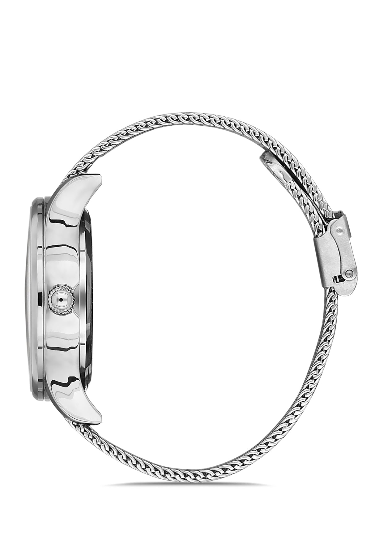 DAVID GUNER GÜMÜŞ KAPLAMALI MAVİ KADRANLI ERKEK KOL SAATİ DG-8244GC-A3