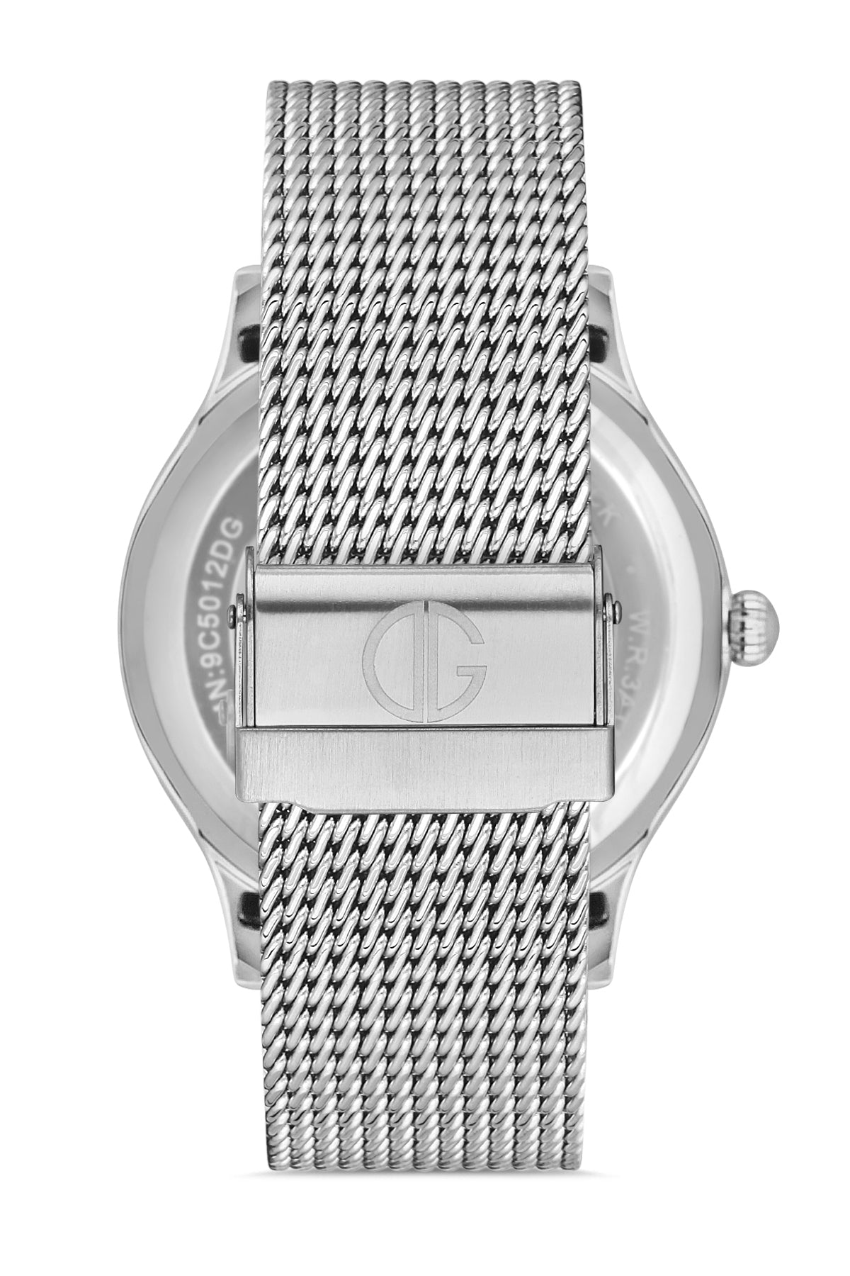 DAVID GUNER GÜMÜŞ KAPLAMALI MAVİ KADRANLI ERKEK KOL SAATİ DG-8244GC-A3