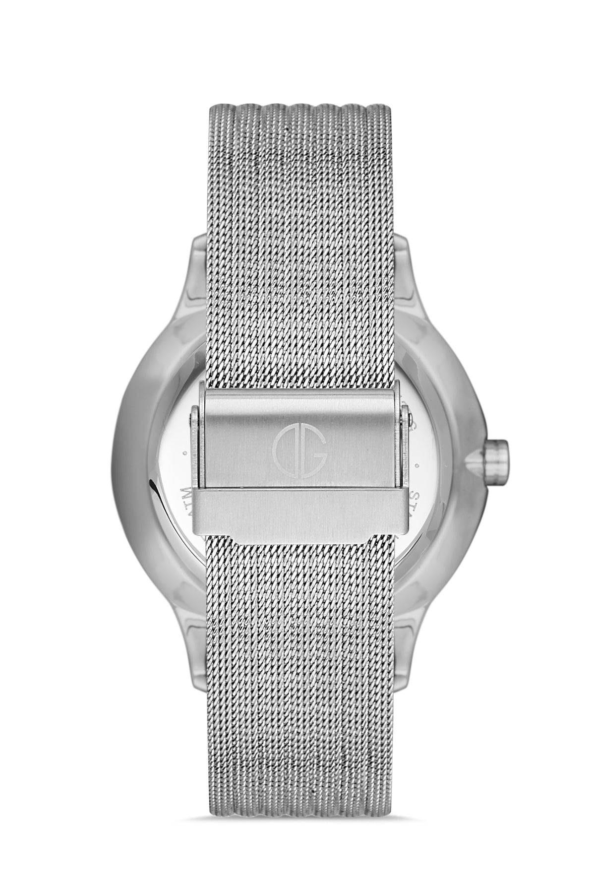 DAVID GUNER GÜMÜŞ KAPLAMALI MAVİ KADRANLI ERKEK KOL SAATİ - DG-8246GC-A3