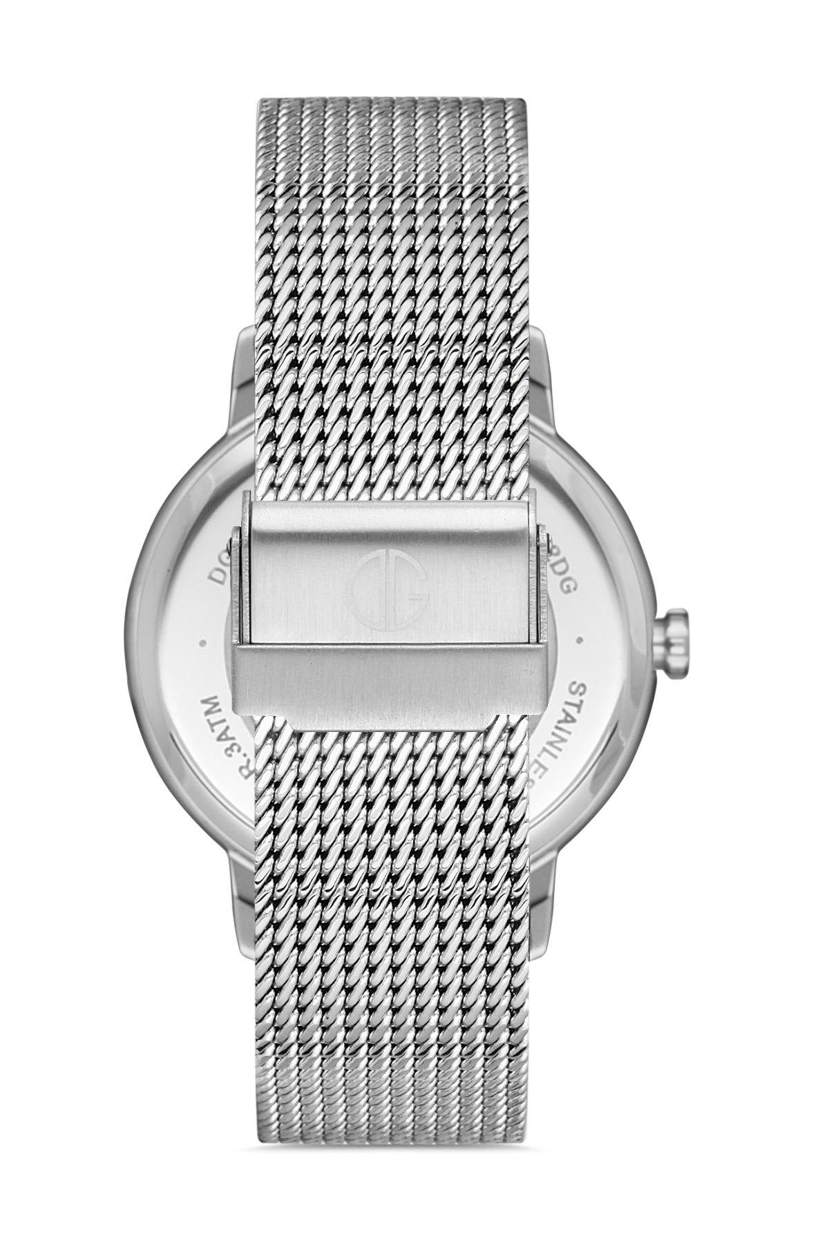 DAVID GUNER GÜMÜŞ KAPLAMALI MAVİ KADRANLI ERKEK KOL SAATİ - DG-8269GC-A3