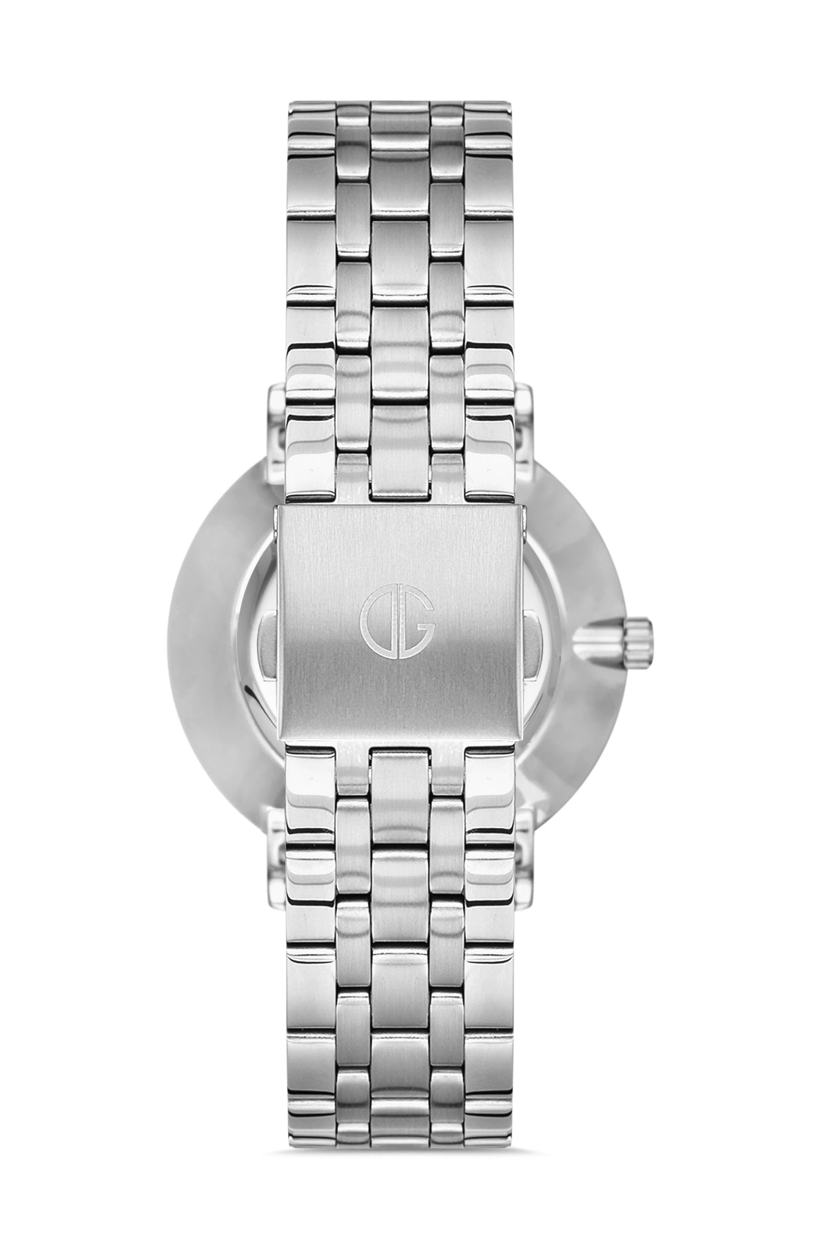 DAVID GUNER GÜMÜŞ KAPLAMALI MAVİ KADRANLI ERKEK KOL SAATİ - DG-8277GA-A3