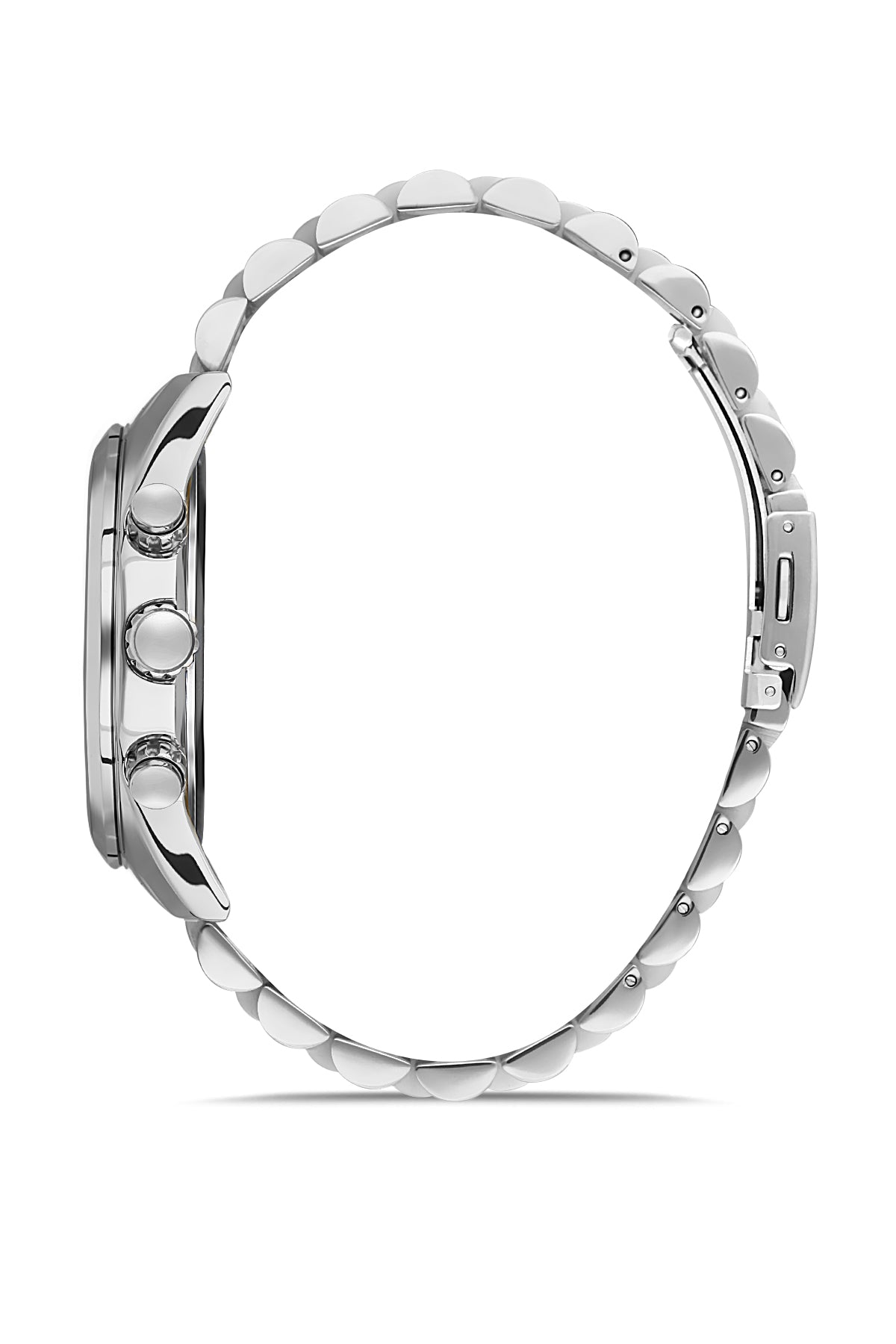 DAVID GUNER GÜMÜŞ KAPLAMALI MAVİ KADRANLI ERKEK KOL SAATİ DG-8402GA-A3