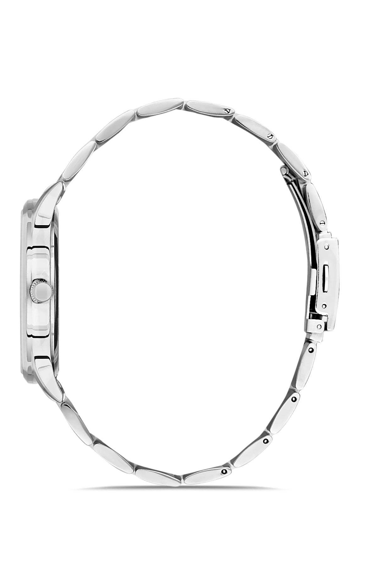 DAVID GUNER GÜMÜŞ KAPLAMALI SİYAH KADRANLI ERKEK KOL SAATİ DG-8228GA-A2