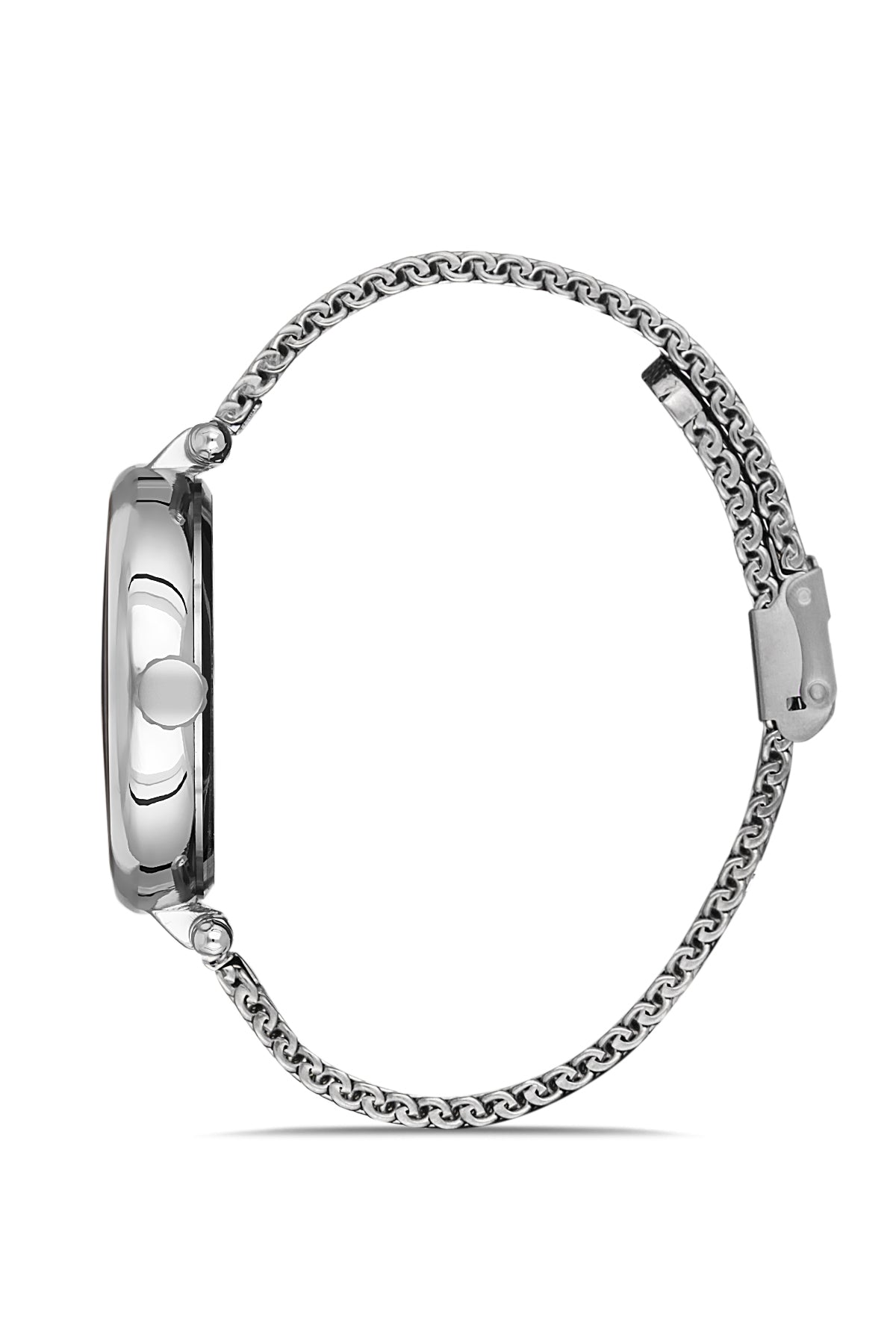 DAVID GUNER GÜMÜŞ KAPLAMALI SİYAH KADRANLI ERKEK KOL SAATİ DG-8284GC-A2