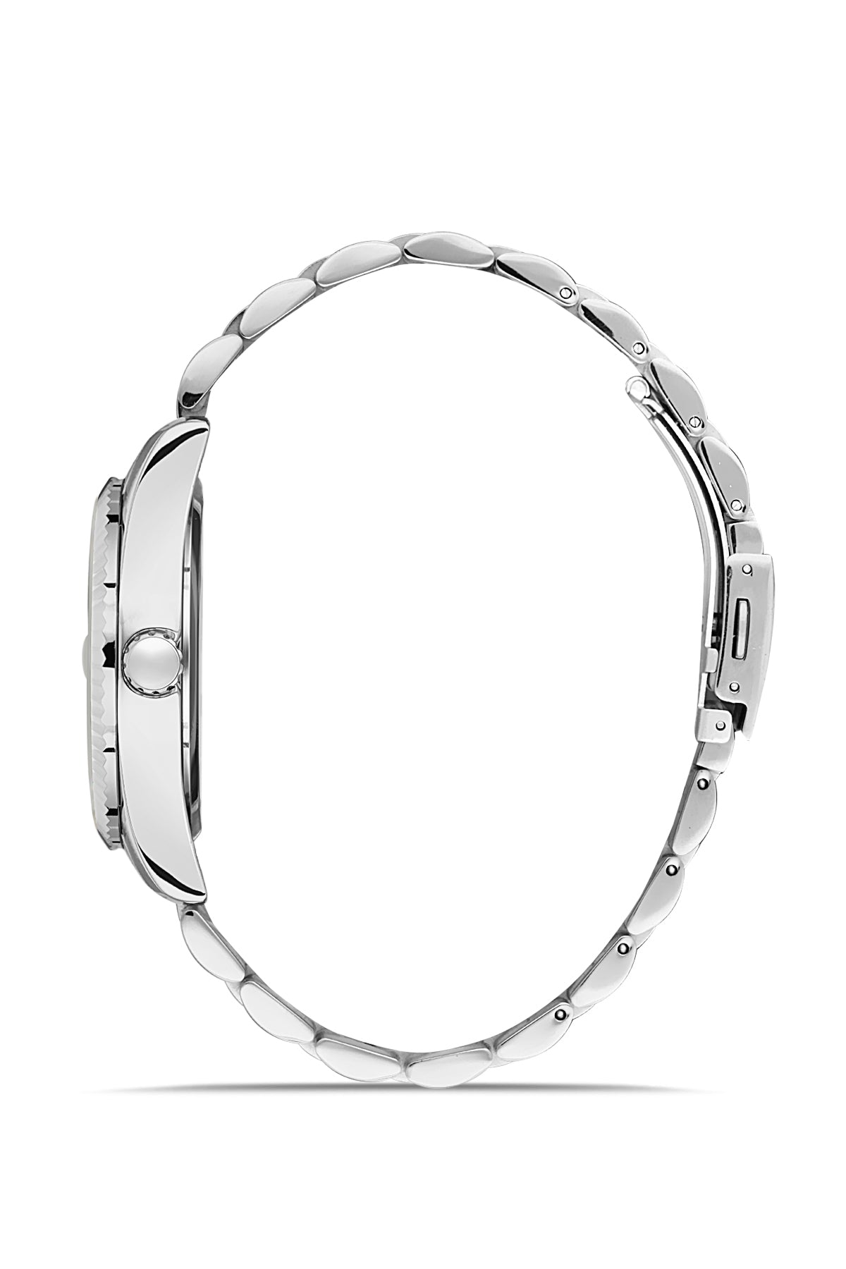 DAVID GUNER GÜMÜŞ KAPLAMALI SİYAH KADRANLI ERKEK KOL SAATİ DG-8329GA2-A2