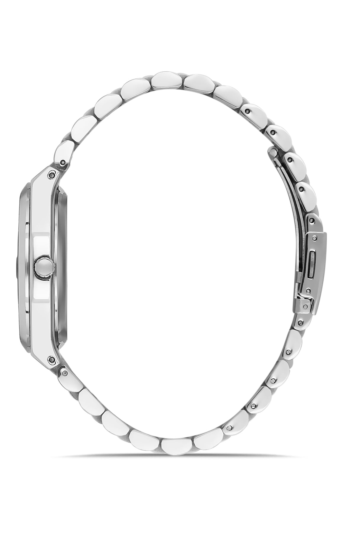 DAVID GUNER GÜMÜŞ KAPLAMALI SİYAH KADRANLI ERKEK KOL SAATİ DG-8697GA-A2