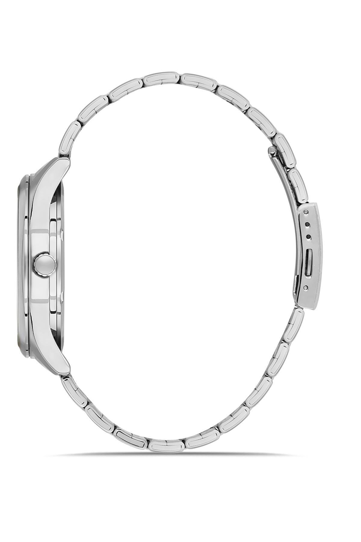 DAVID GUNER GÜMÜŞ KAPLAMALI SİYAH KADRANLI ERKEK KOL SAATİ - DG-8714GA-A2