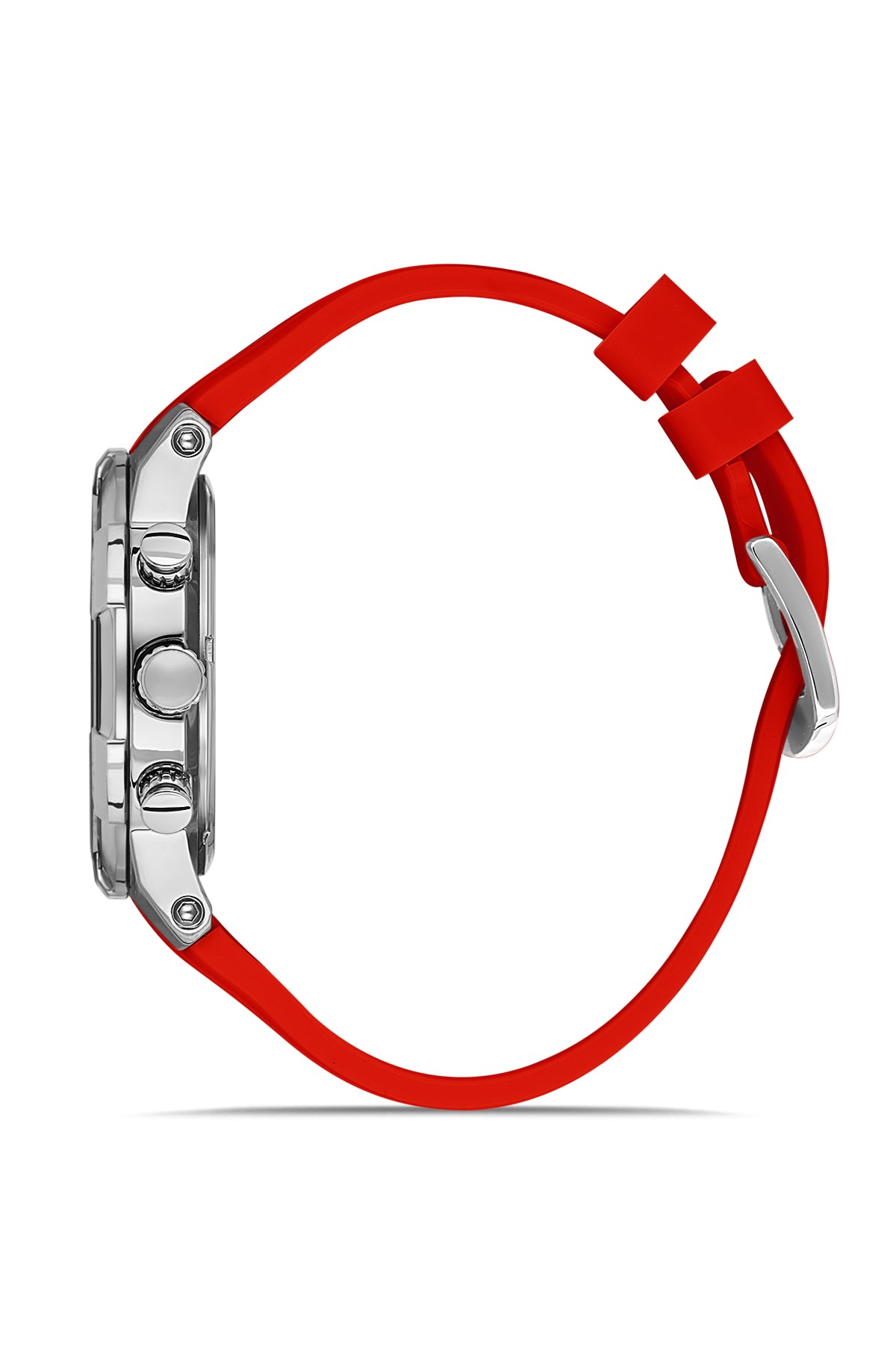 DAVID GUNER GÜMÜŞ KAPLAMALI SİYAH KADRANLI ERKEK KOL SAATİ - DG-8722GD-ZL2