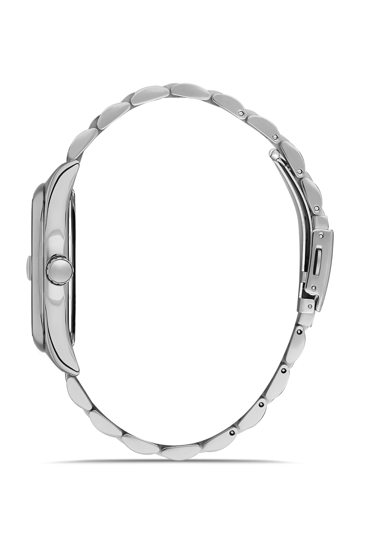 DAVID GUNER GÜMÜŞ KAPLAMALI TURKUAZ KADRANLI ERKEK KOL SAATİ - DG-8390GA-A18