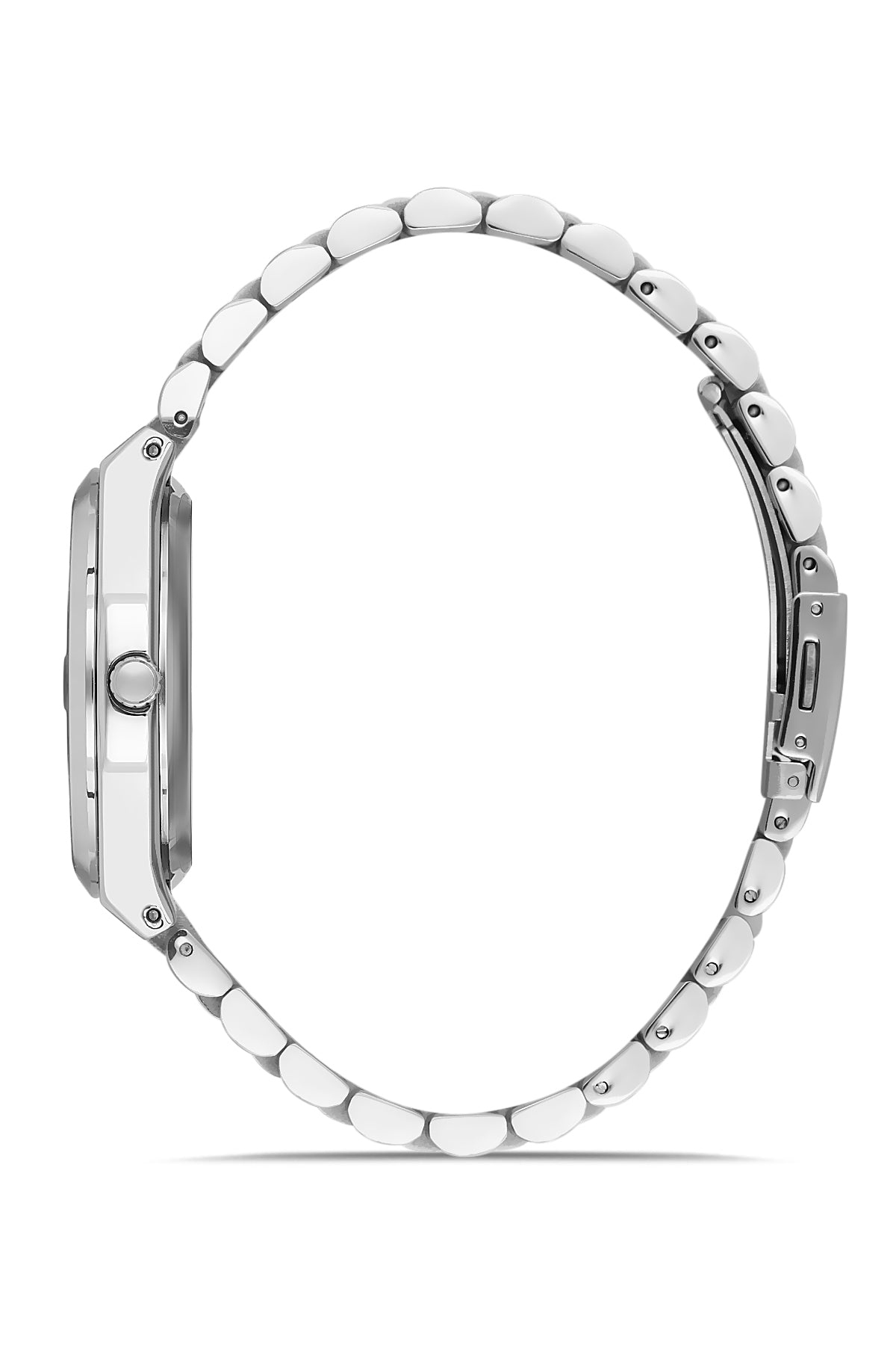 DAVID GUNER GÜMÜŞ KAPLAMALI TURUNCU KADRANLI ERKEK KOL SAATİ DG-8697GA-A12