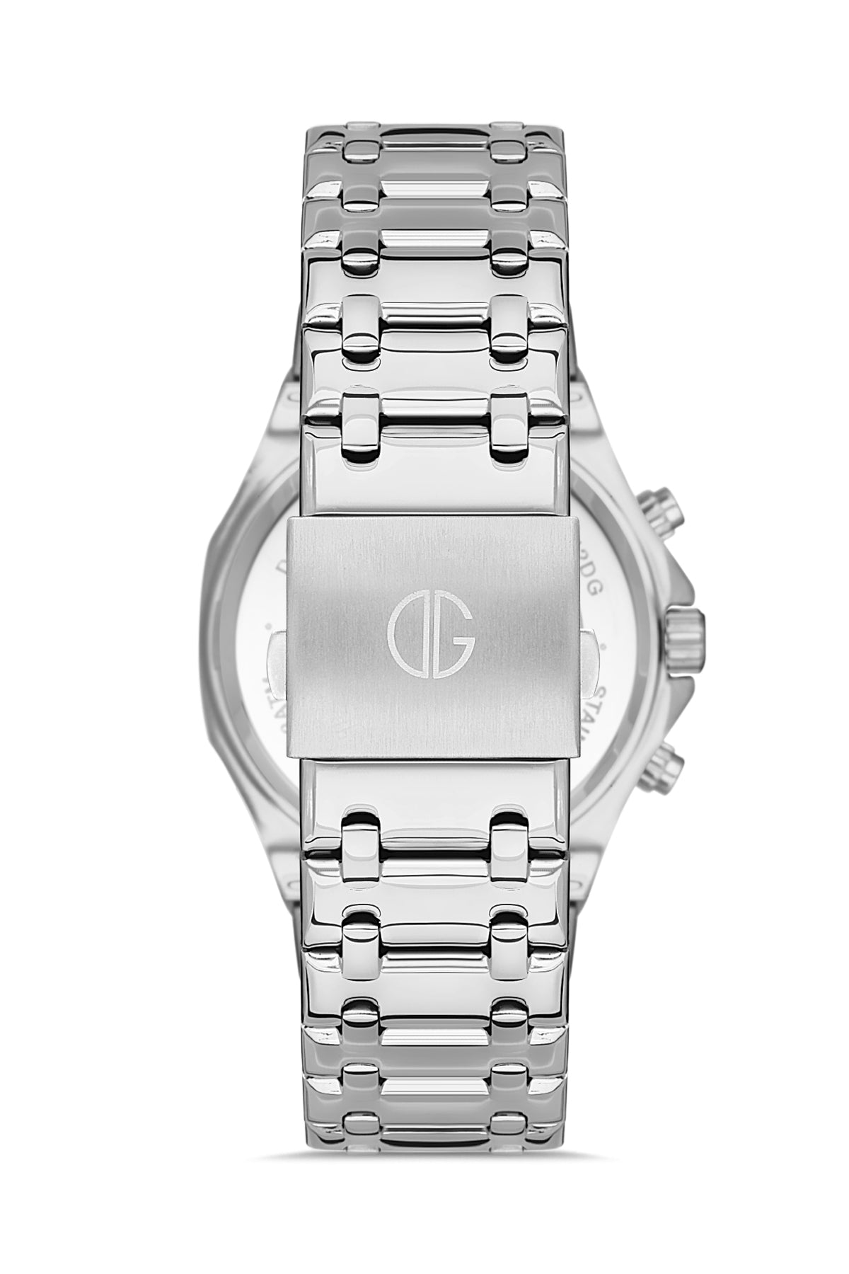 DAVID GUNER GÜMÜŞ KAPLAMALI YEŞİL KADRANLI ERKEK KOL SAATİ DG-8065GA-A10