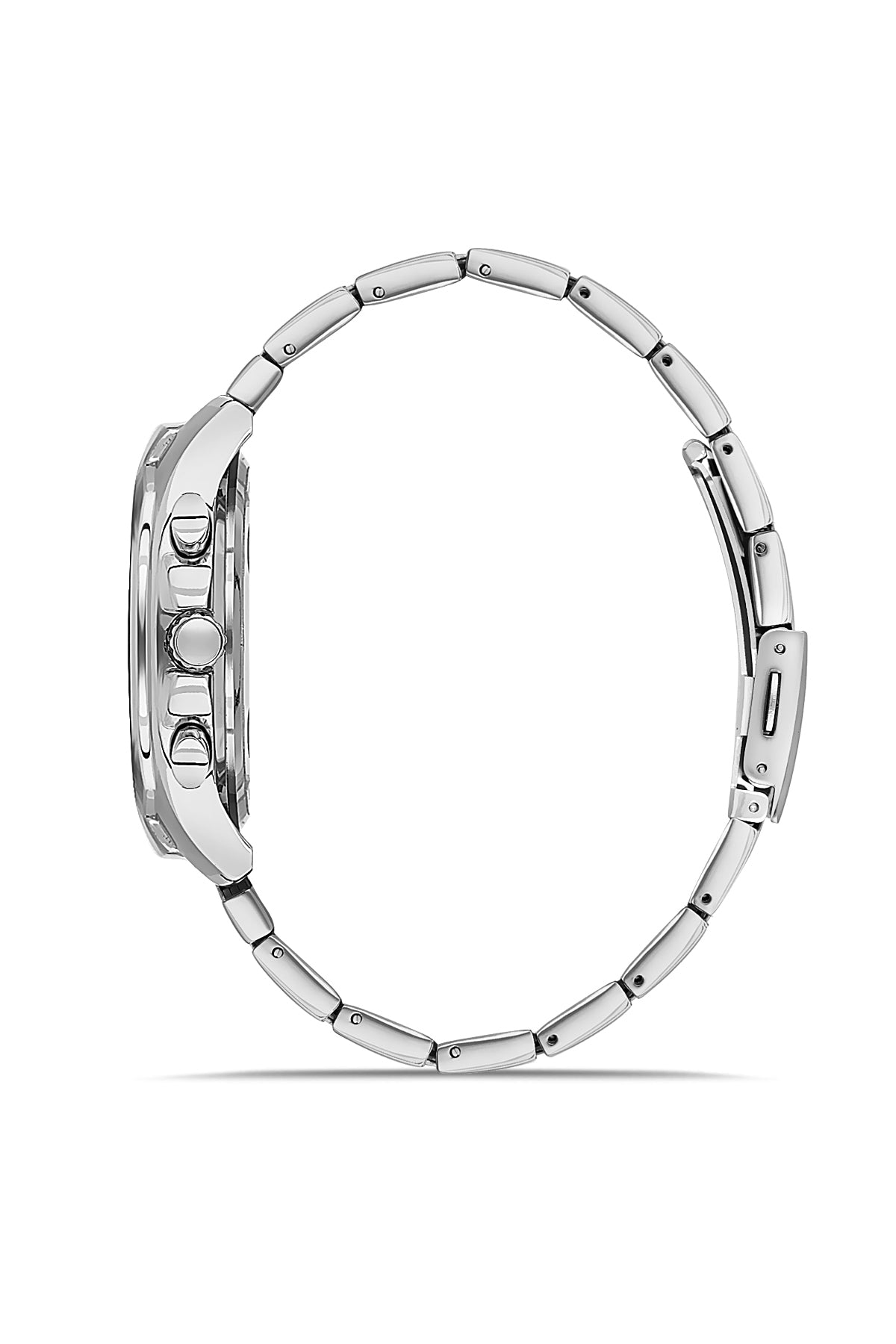 DAVID GUNER GÜMÜŞ KAPLAMALI YEŞİL KADRANLI ERKEK KOL SAATİ - DG-8395GA-A10