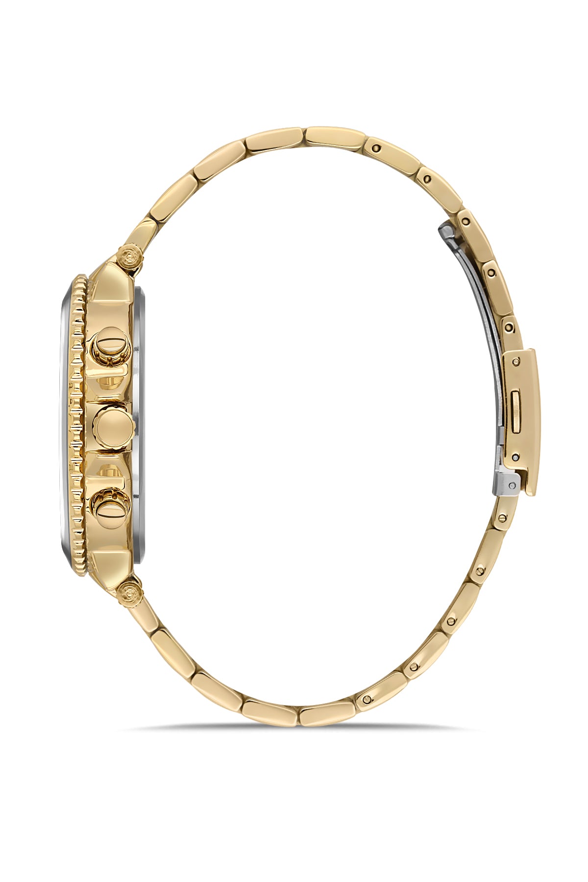 DAVID GUNER GÜMÜŞ KAPLAMALI YEŞİL KADRANLI ERKEK KOL SAATİ DG-8424GA-B2