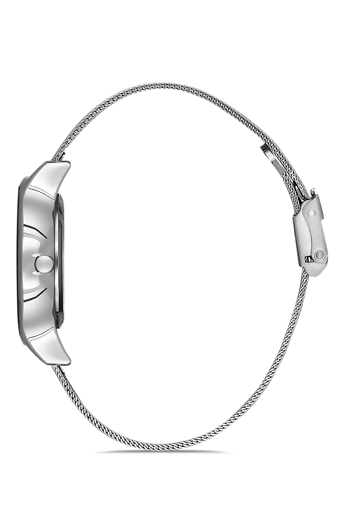 DAVID GUNER GÜMÜŞ KAPLAMALI YEŞİL KADRANLI KADIN KOL SAATİ - DG-8120LC-A10