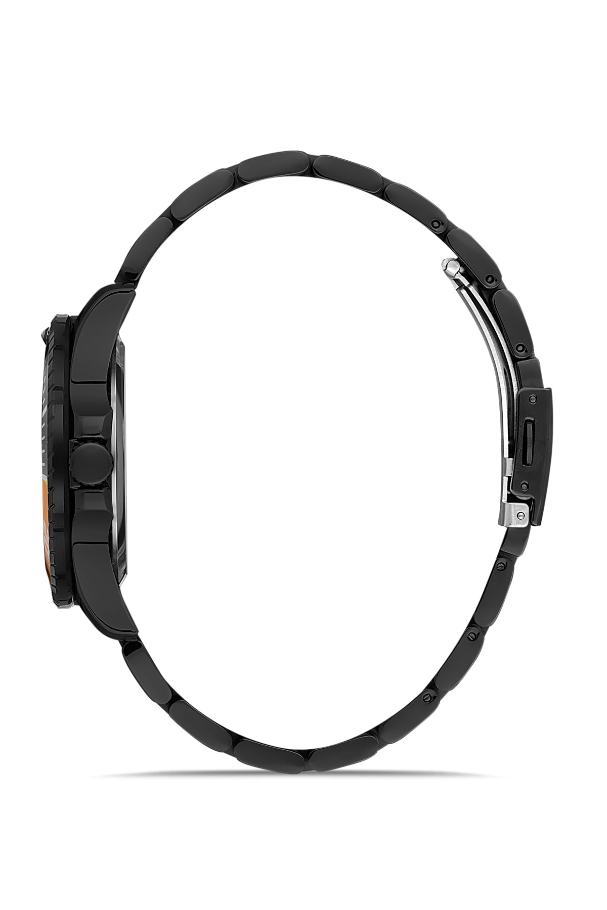 Davıd Guner Gun Plating Blue Dial Men's Watch