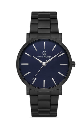 DAVID GUNER GUN KAPLAMALI MAVİ KADRANLI ERKEK KOL SAATİ - DG-8221GA-V3