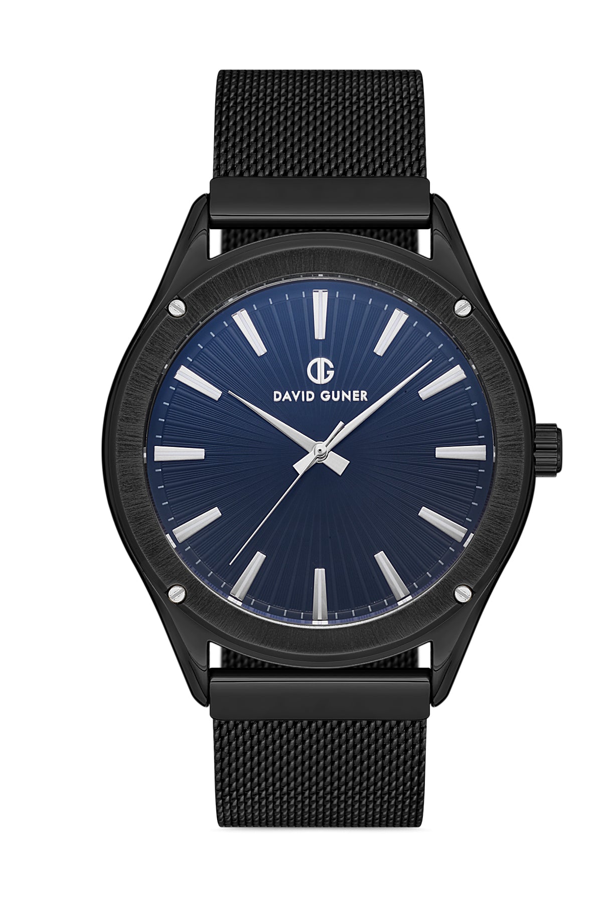 DAVID GUNER GUN KAPLAMALI MAVİ KADRANLI ERKEK KOL SAATİ DG-8285GC-V3