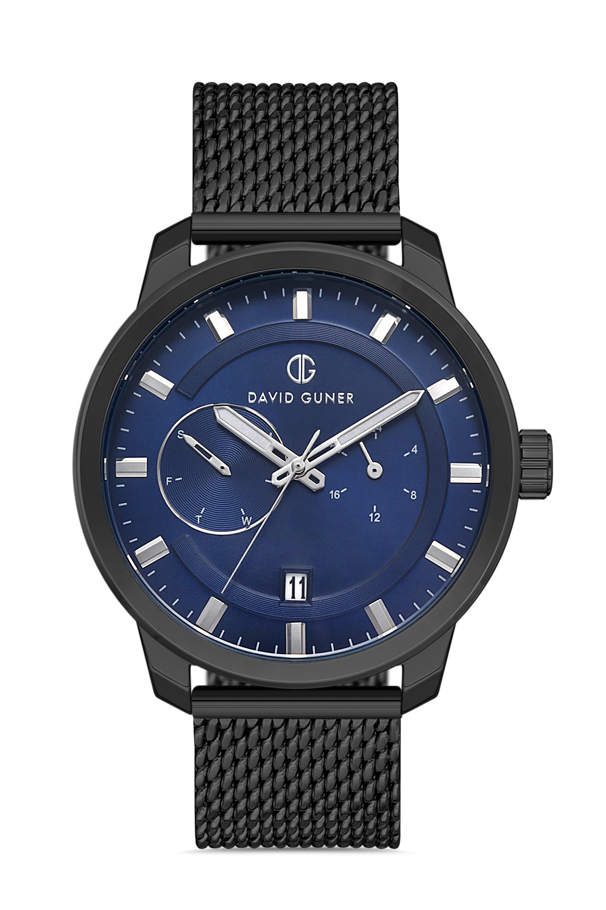 DAVID GUNER GUN KAPLAMALI MAVİ KADRANLI ERKEK KOL SAATİ - DG-8305GC-V3