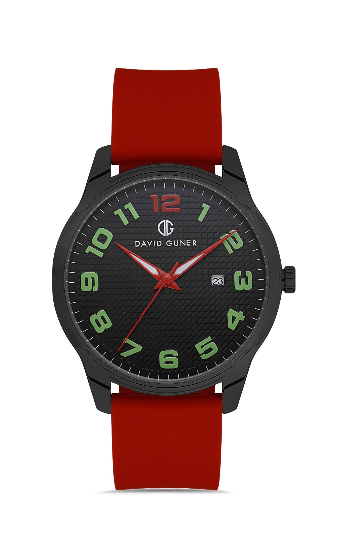 DAVID GUNER GUN KAPLAMALI SİYAH KADRANLI ERKEK KOL SAATİ DG-8689GD-ZP2