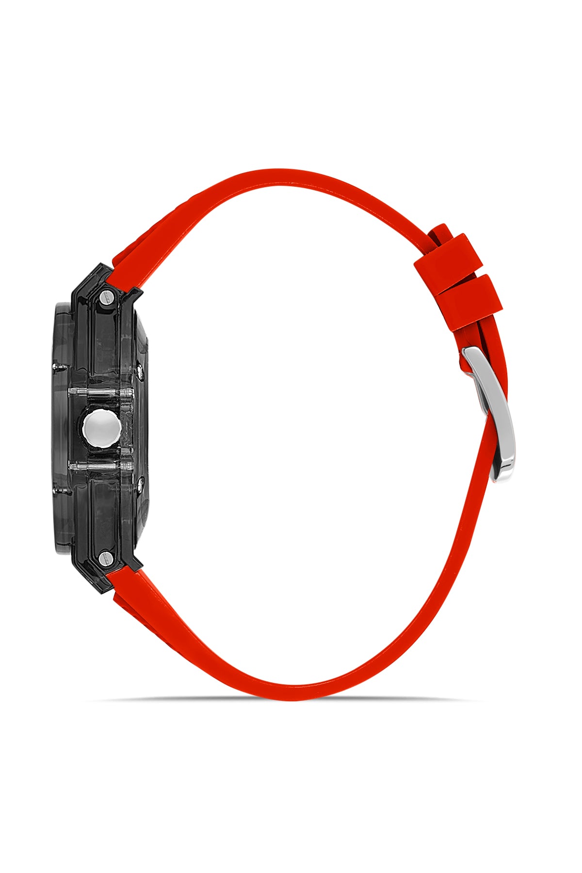 DAVID GUNER Kırmızı Kadranlı Siyah Kaplamalı Otomatik Erkek Kol Saati - DG-8659GD-ZP8