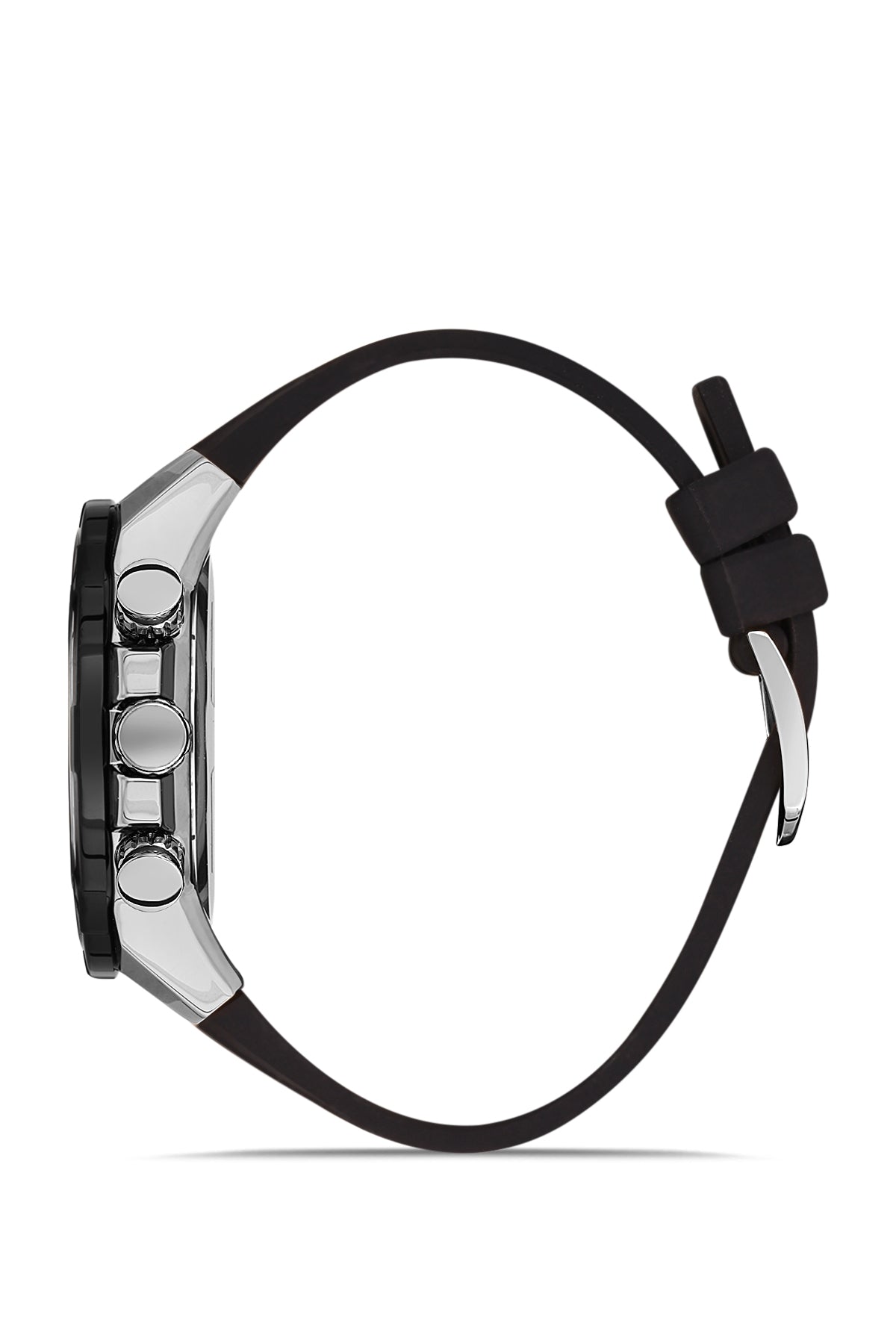 DAVID GUNER KOL SAATİ SİYAH Kadran GÜMÜŞ SİYAH Kaplama ERKEK - DG-8496GD-J2