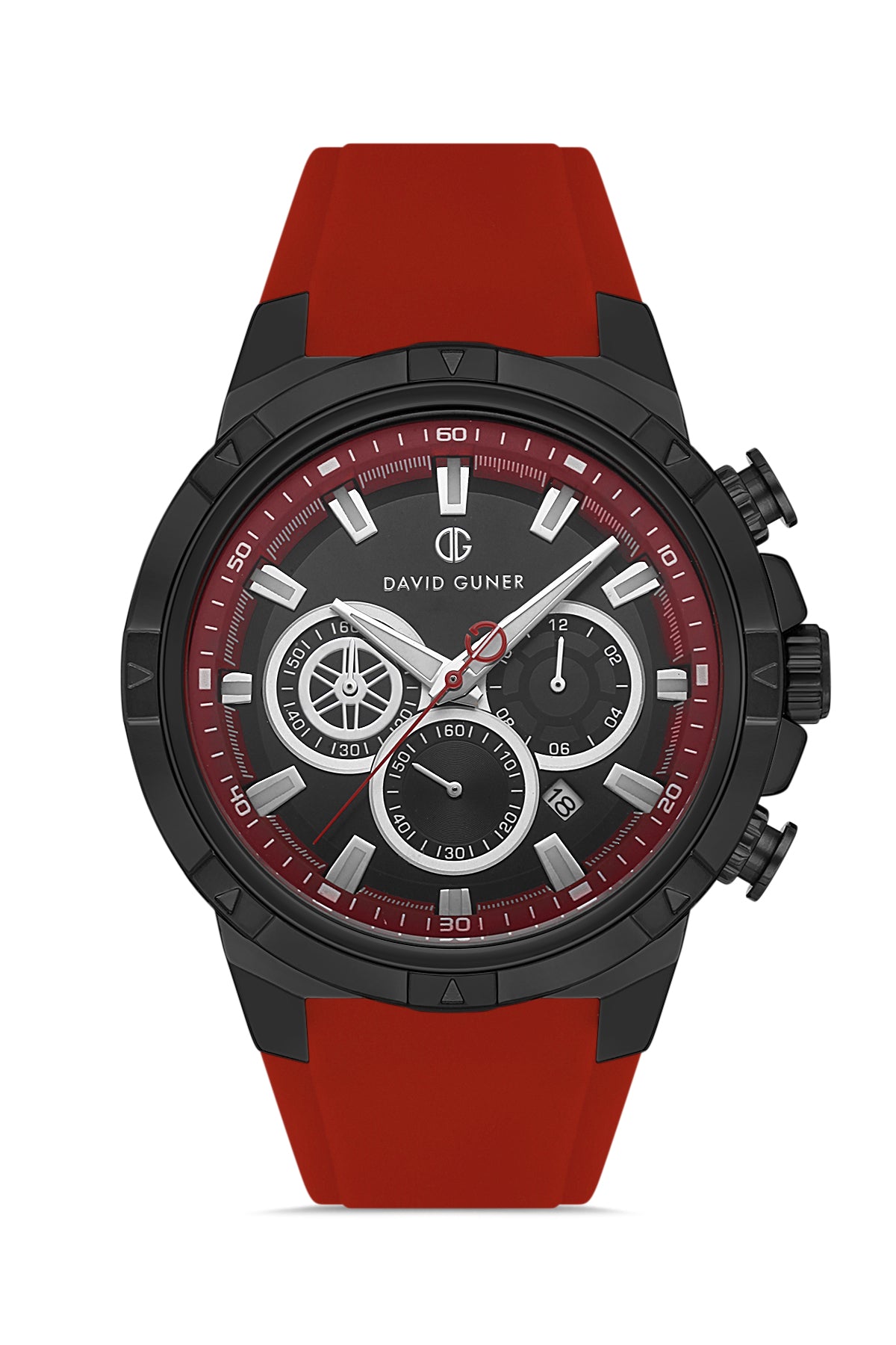DAVID GUNER KOL SAATİ SİYAH Kadran GUN Kaplama ERKEK - DG-8496GD-ZP2