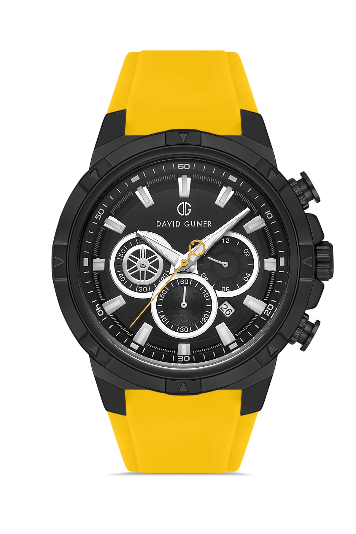 DAVID GUNER KOL SAATİ SİYAH Kadran GUN Kaplama ERKEK - DG-8496GD-ZR2