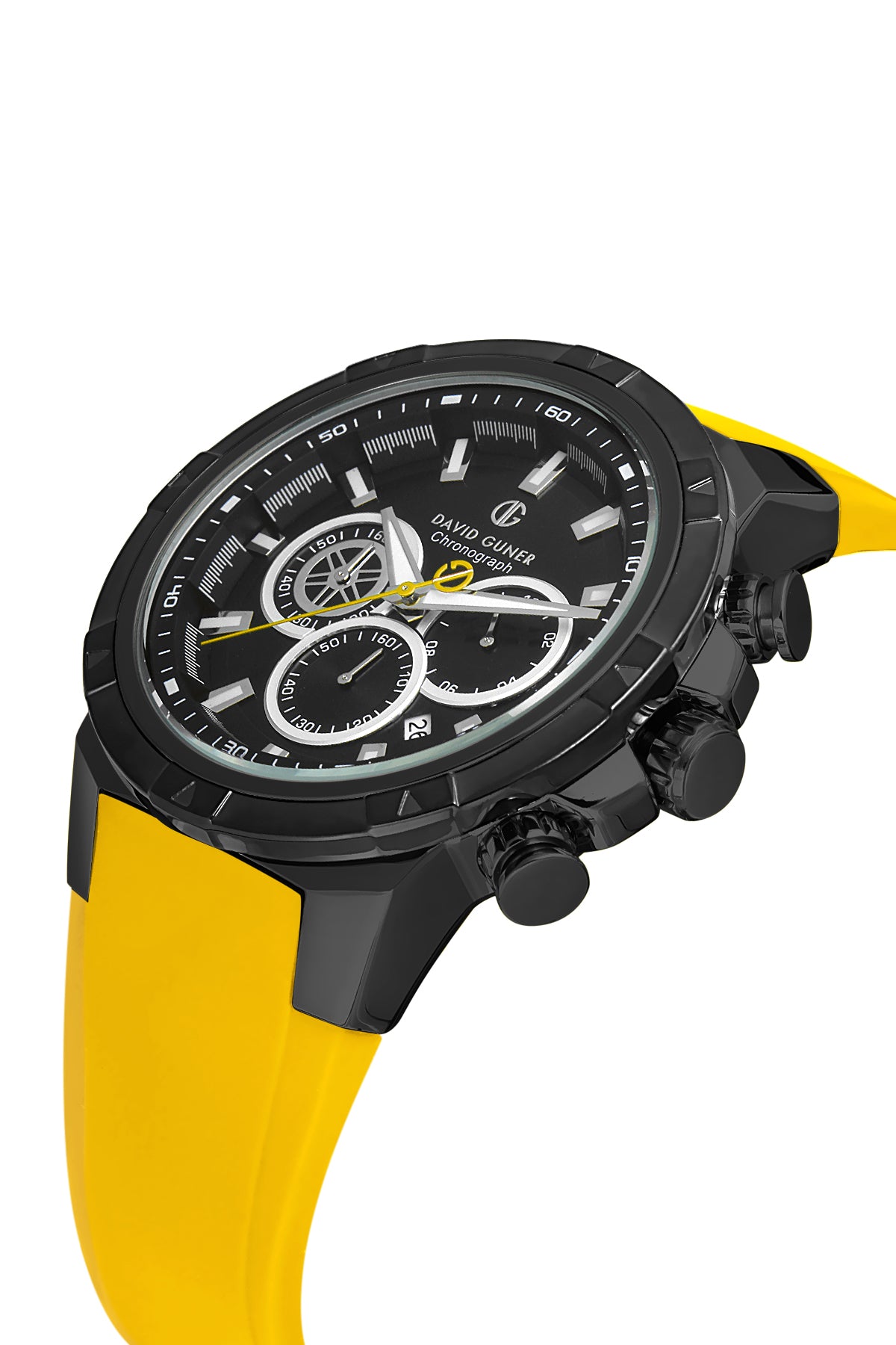 DAVID GUNER KOL SAATİ SİYAH Kadran GUN Kaplama ERKEK - DG-8496GD-ZR2