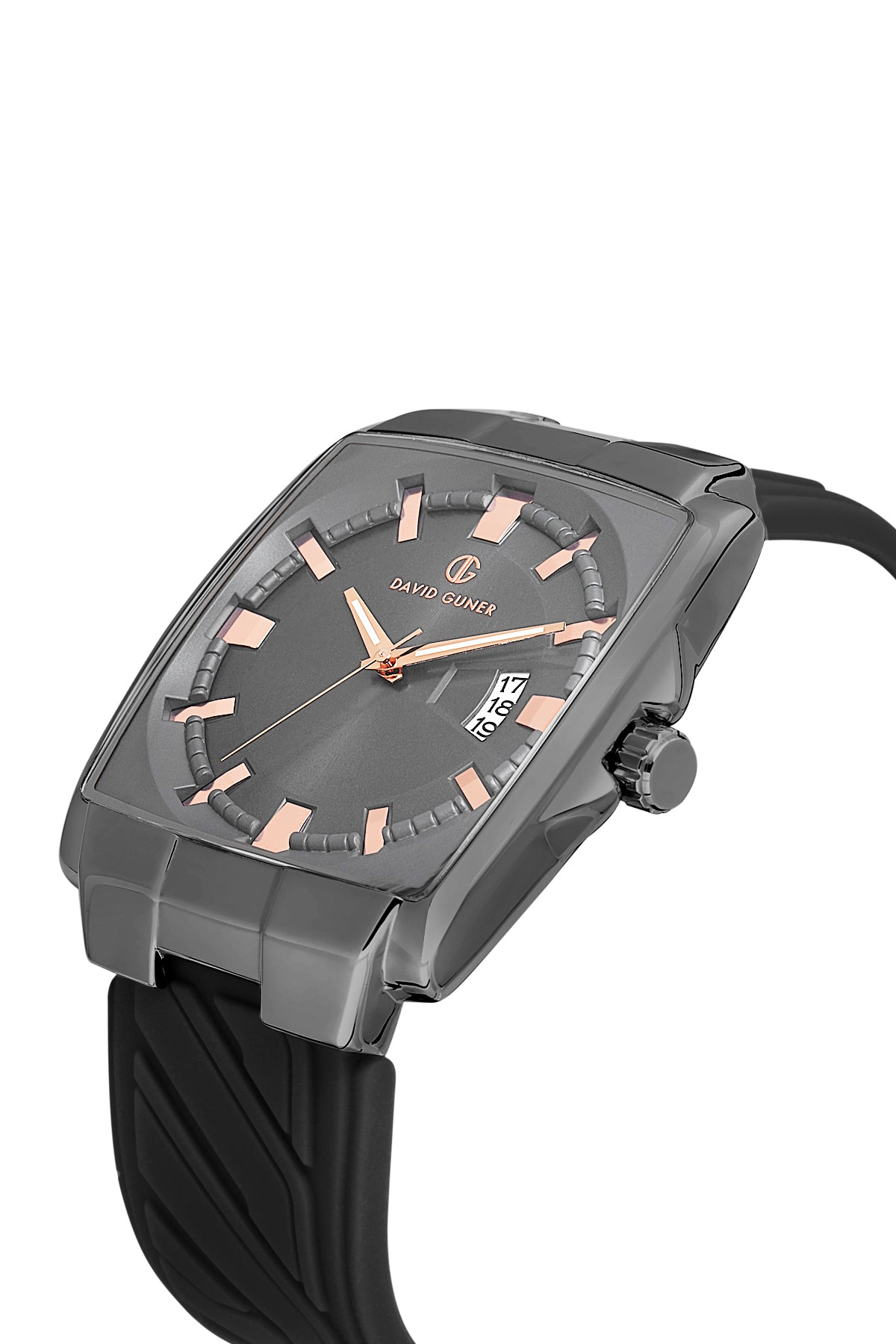 DAVID GUNER Gun Kaplamalı Gri Kadranlı Erkek Kol Saati - DG-8622GD-V9